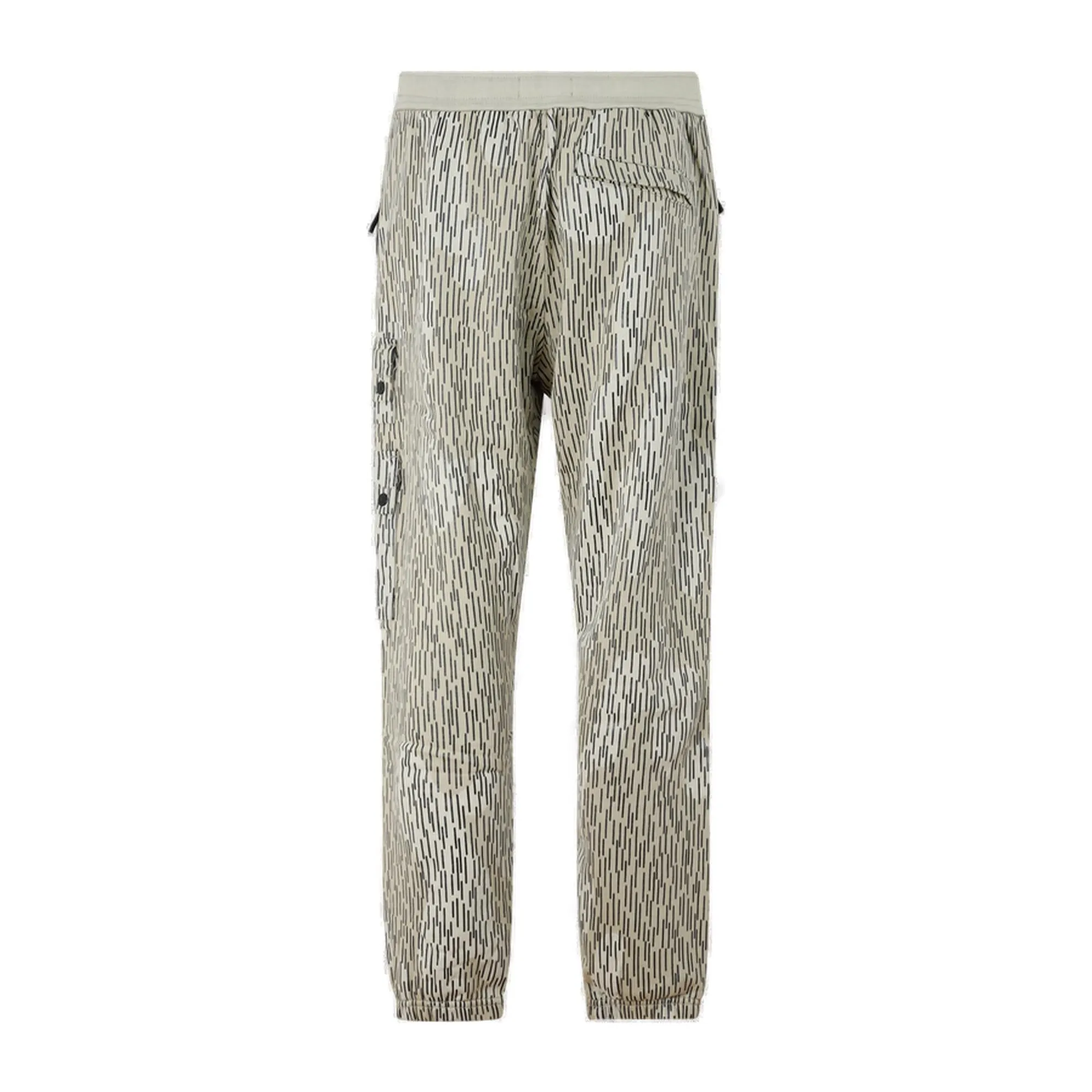 Stone Island Compass Motif Straight Leg Cargo Pants