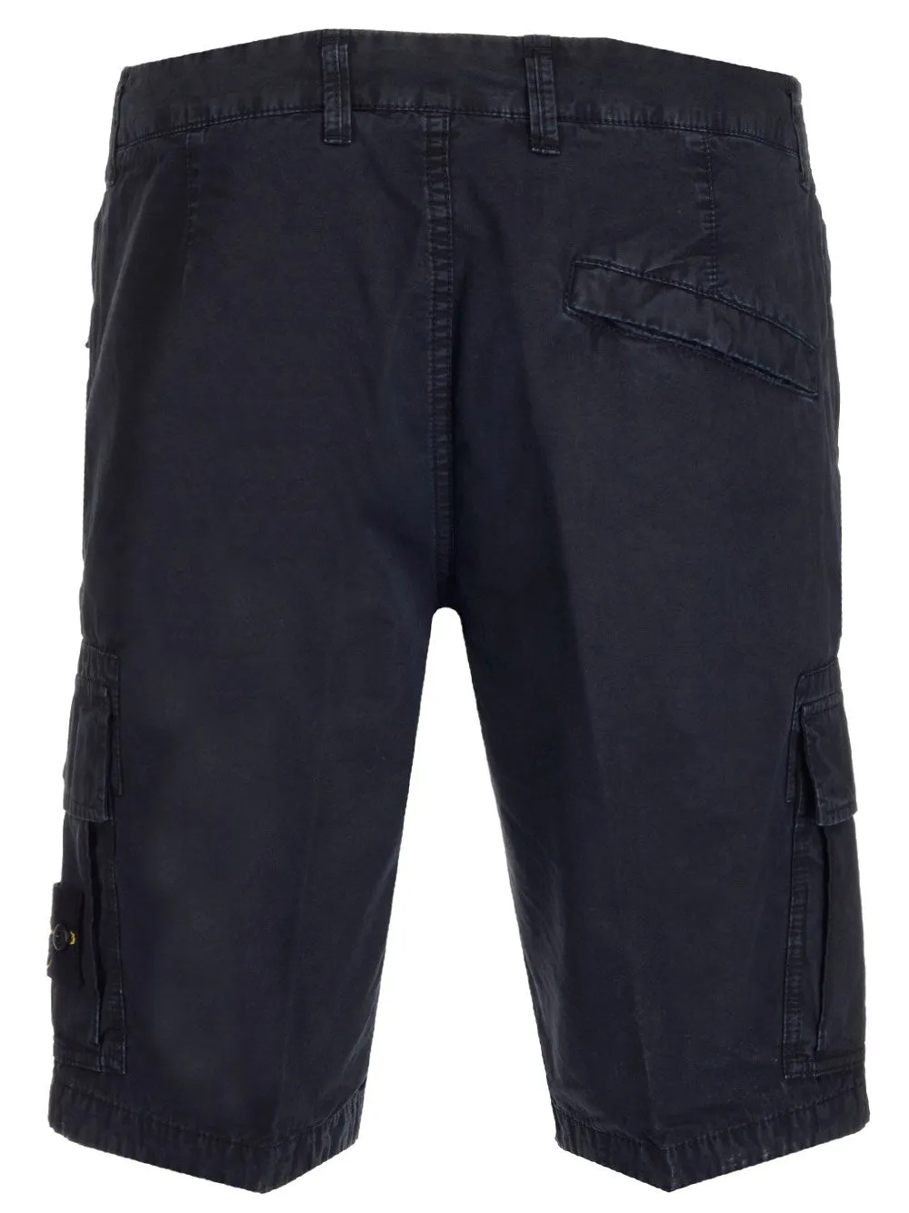 Stone Island Logo Patch Cargo Shorts