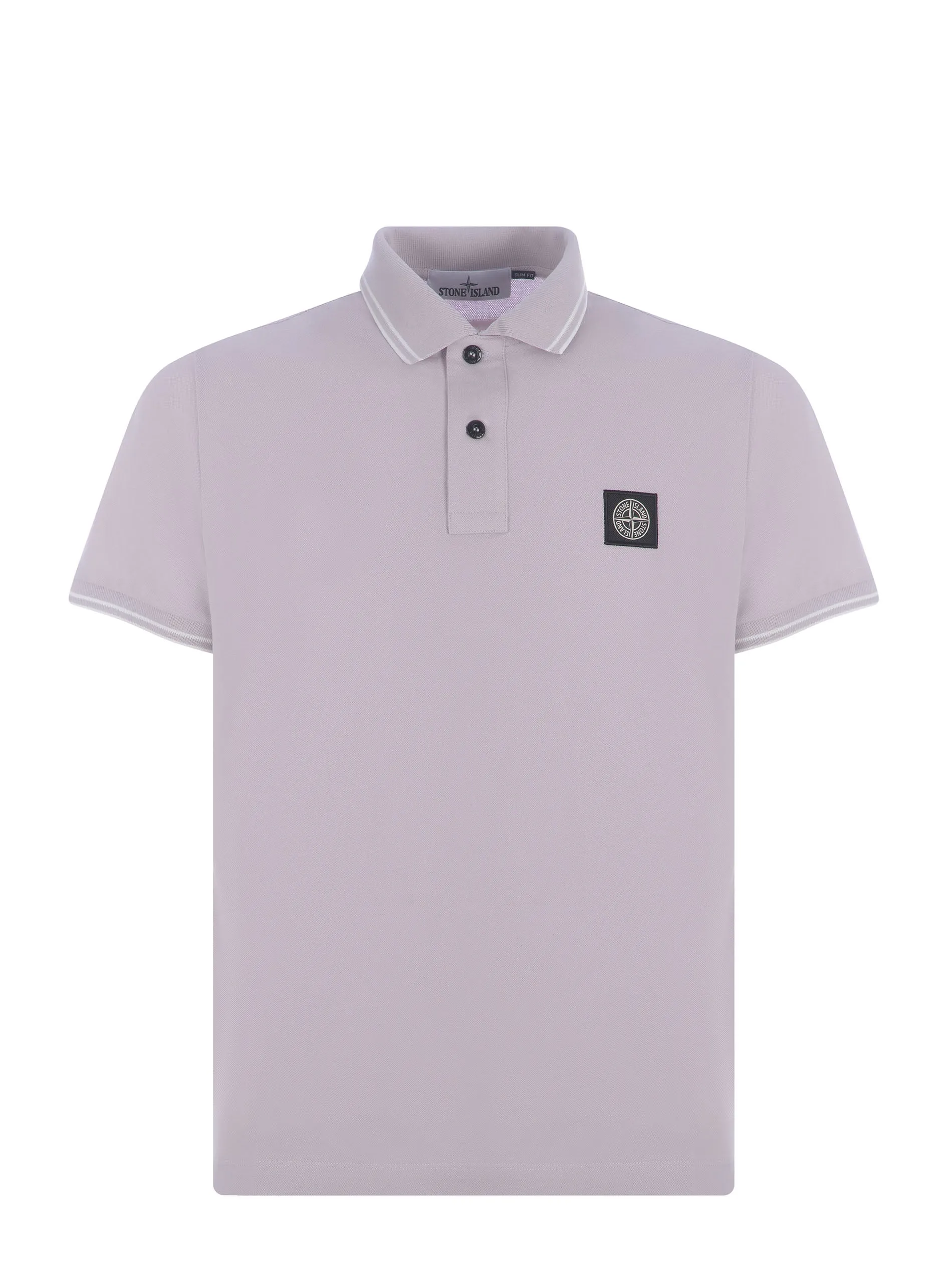 Stone Island Logo Patch Polo Shirt