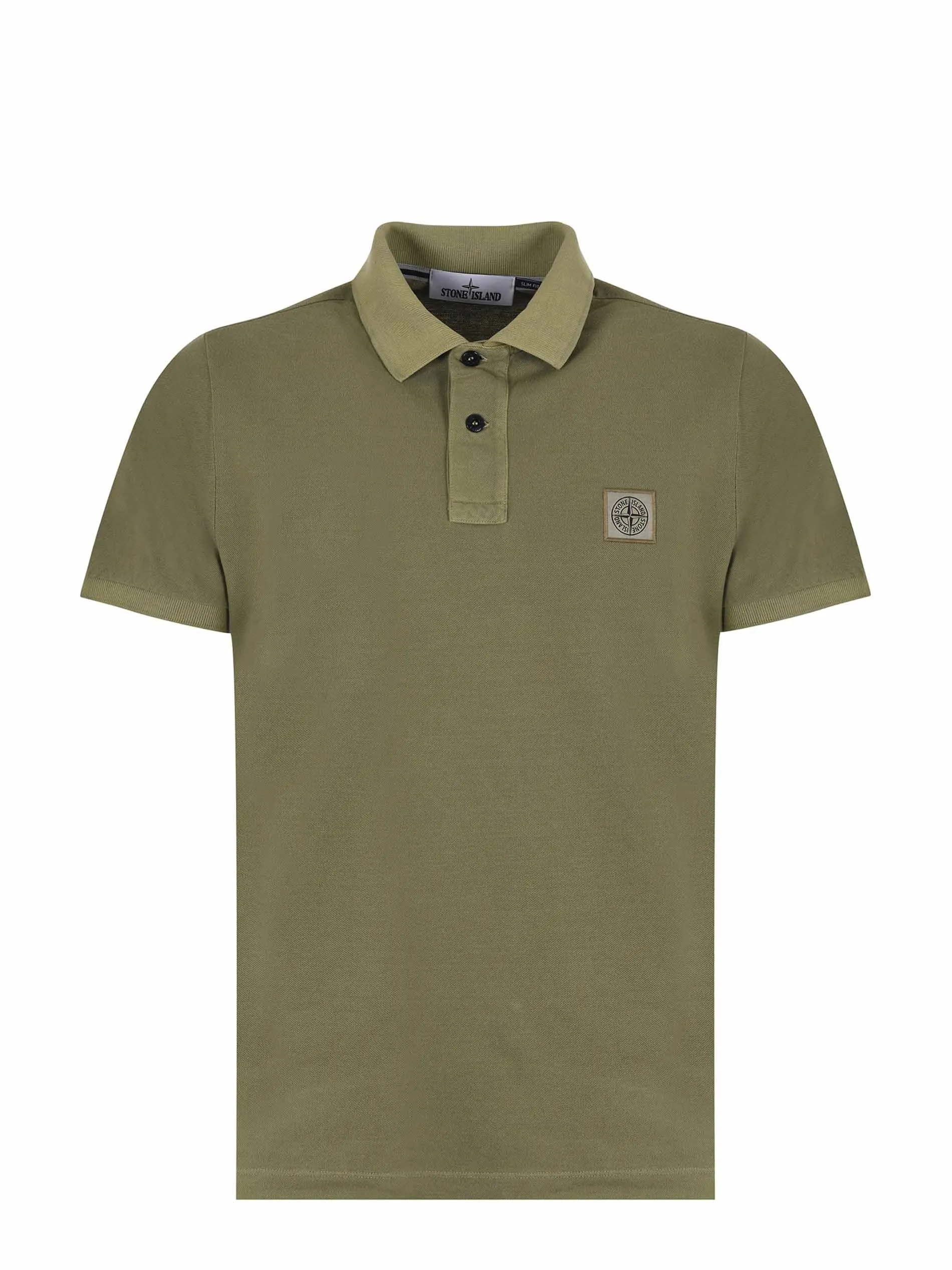 Stone Island Logo Patch Polo Shirt