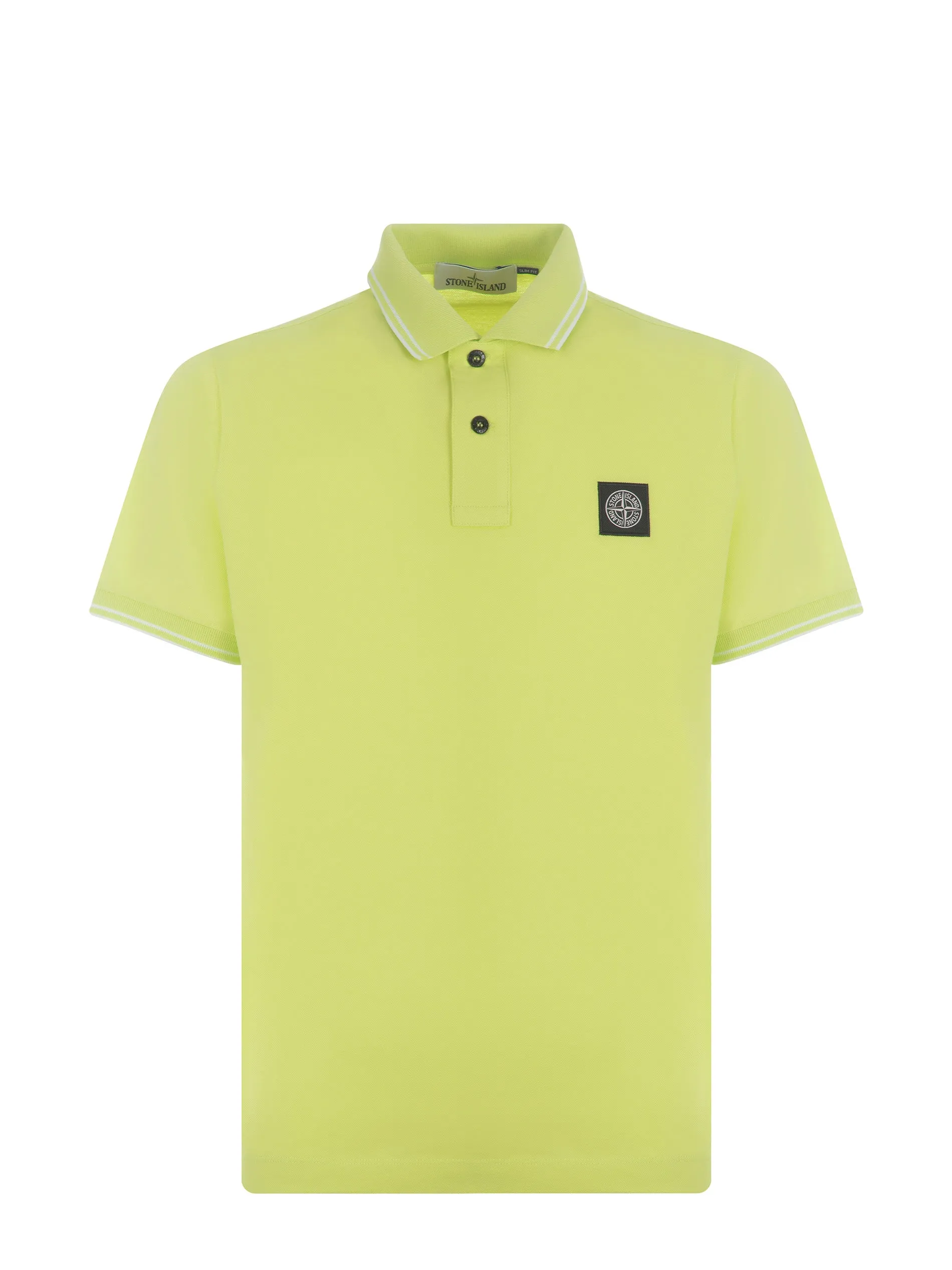 Stone Island Logo Patch Polo Shirt