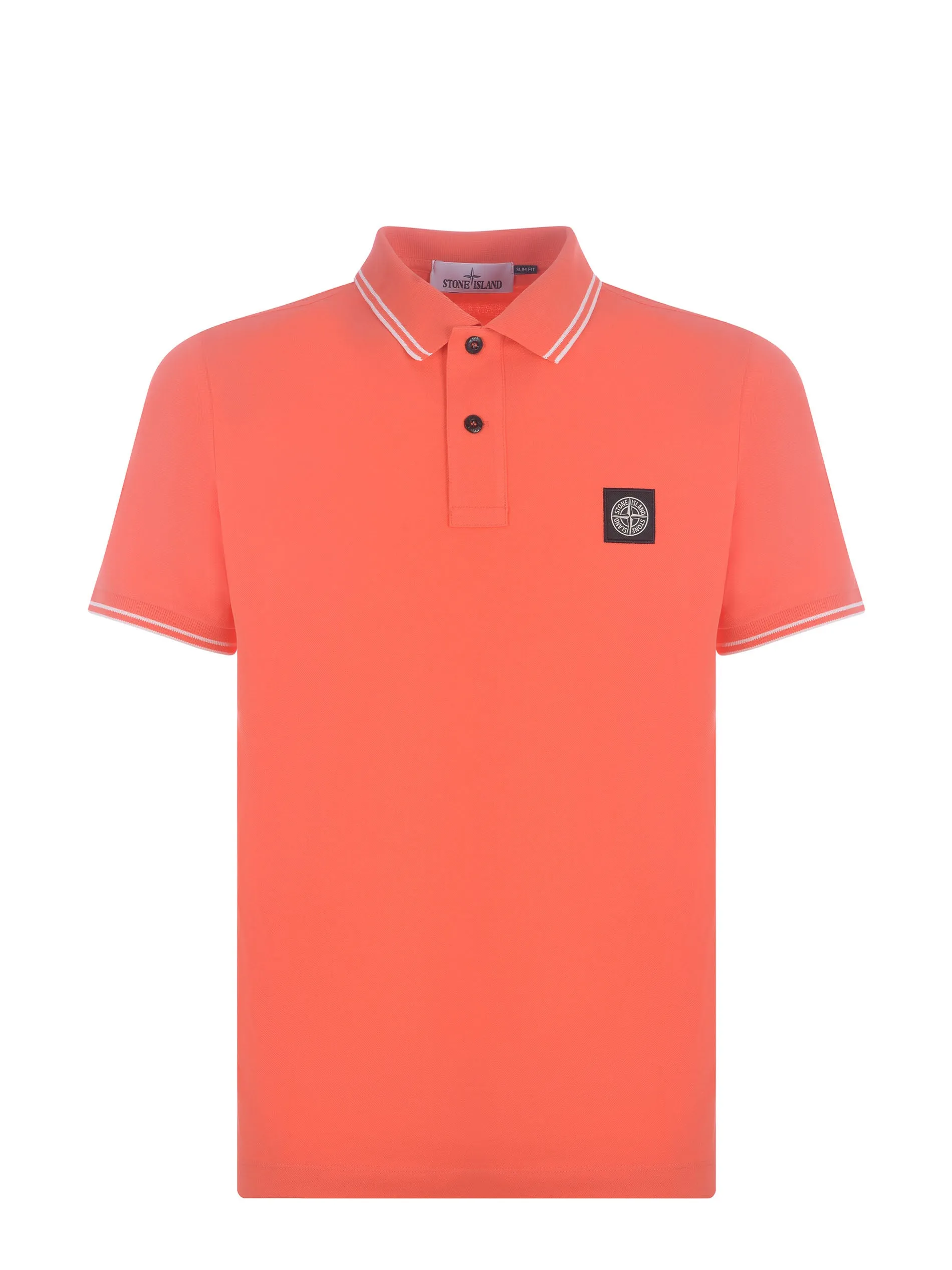 Stone Island Logo Patch Polo Shirt