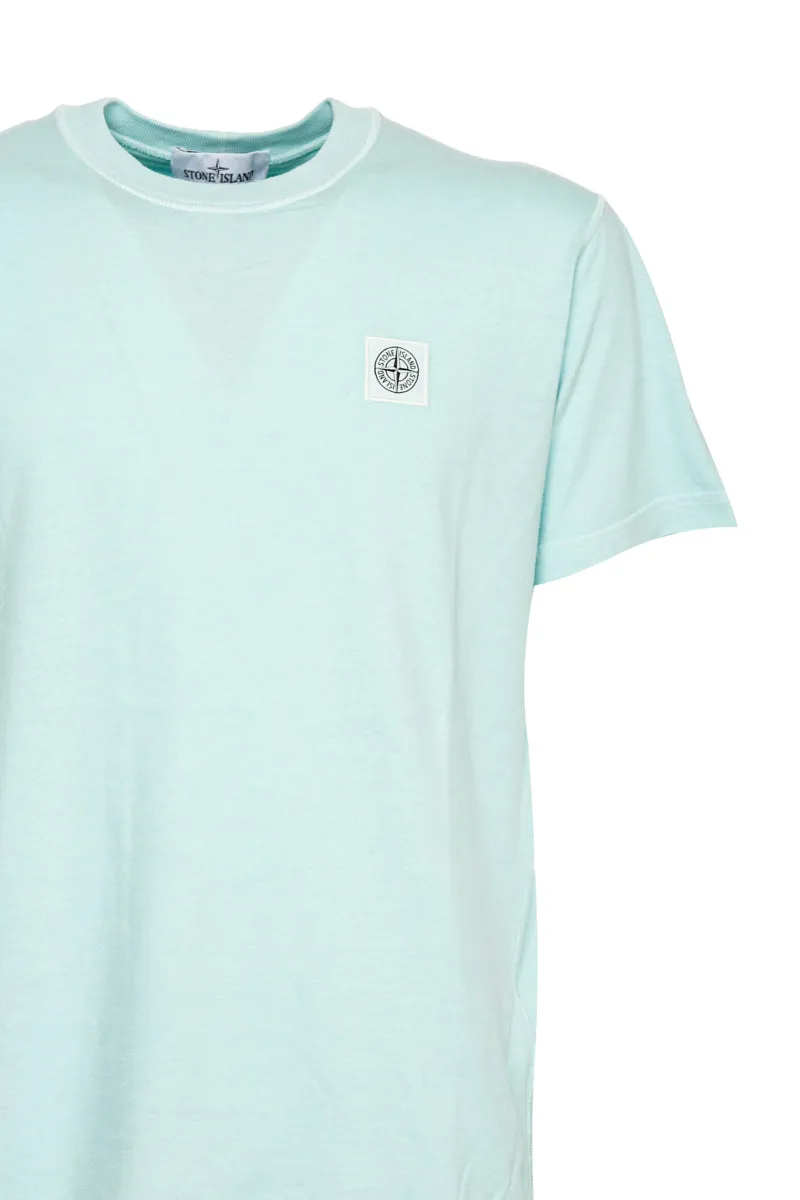 Stone Island Logo Patch Short Sleeved T-Shirt