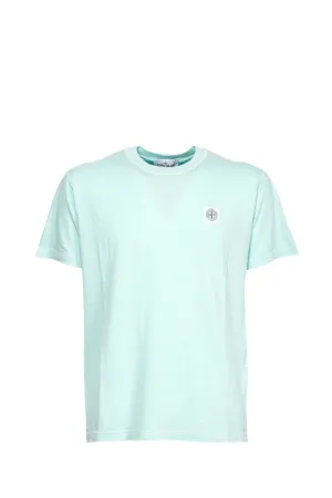 Stone Island Logo Patch Short Sleeved T-Shirt