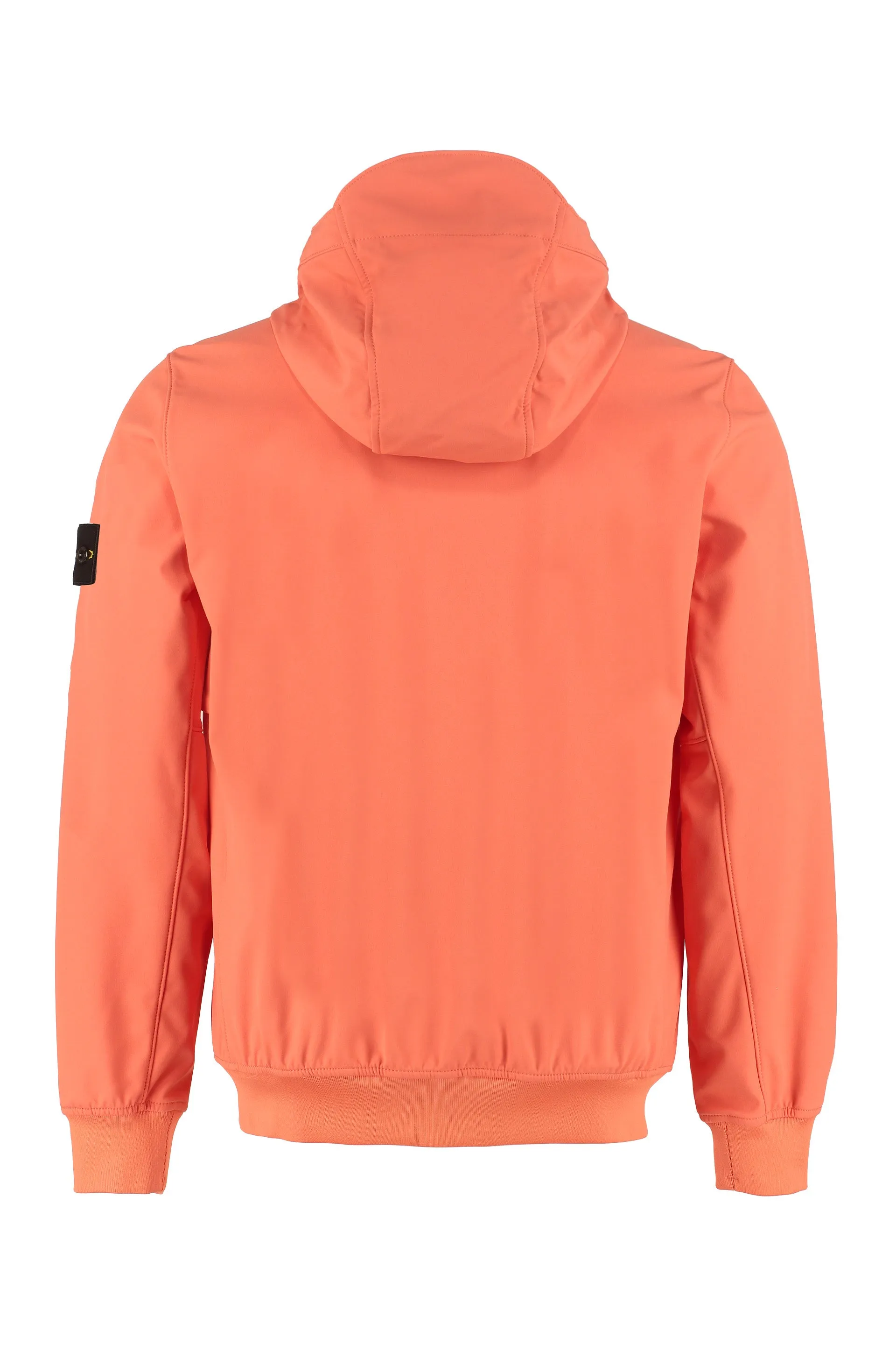 Stone Island Logo Patch Zip-Up Jacket
