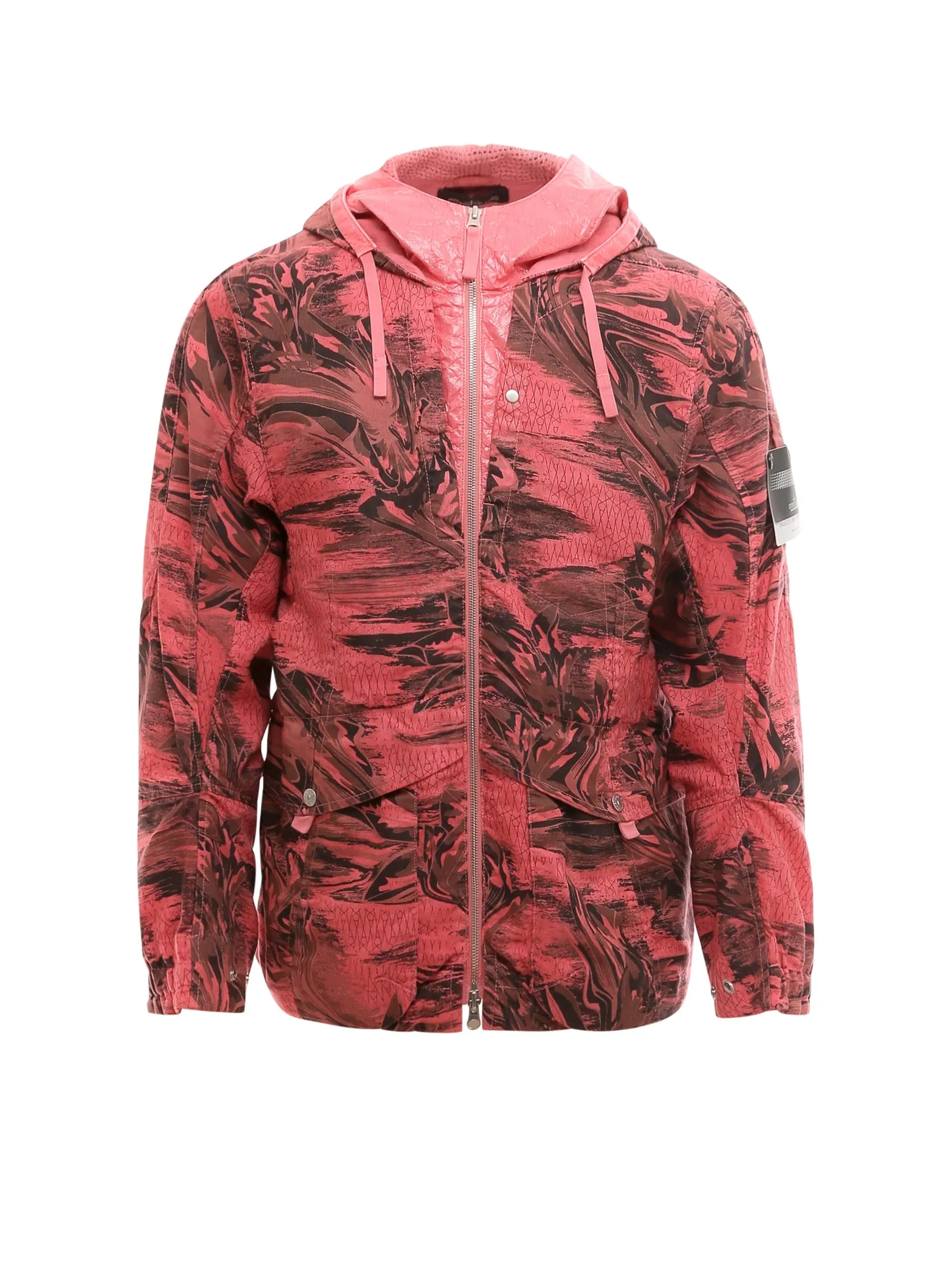 Stone Island Shadow Project Allover Printed Hooded Jacket