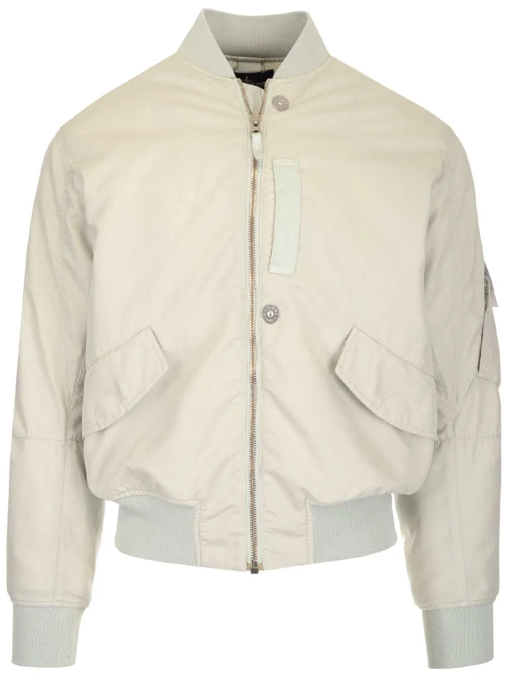 Stone Island Shadow Project Logo Patch Bomber Jacket
