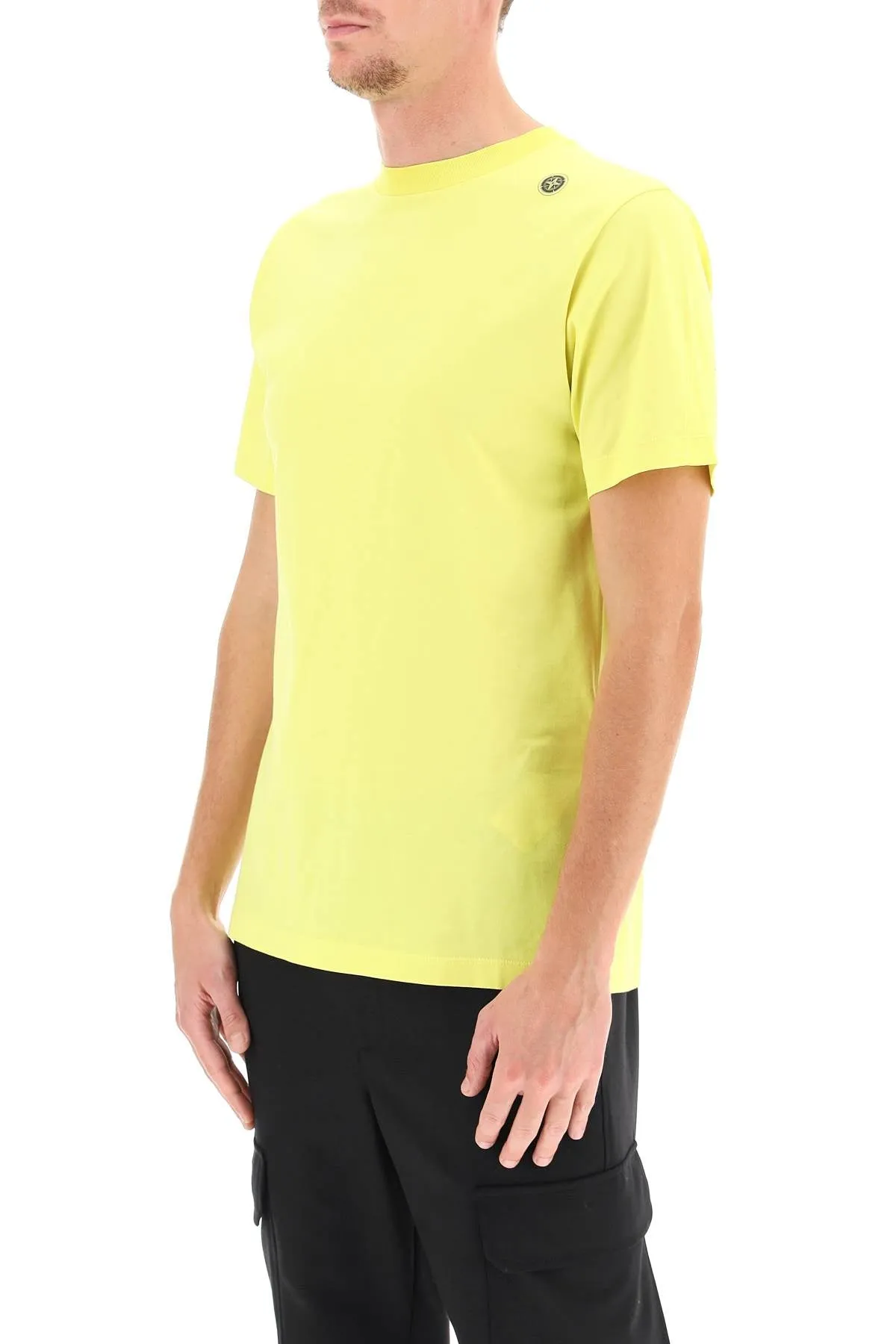 Stone Island Shadow Project Logo Patched T-Shirt