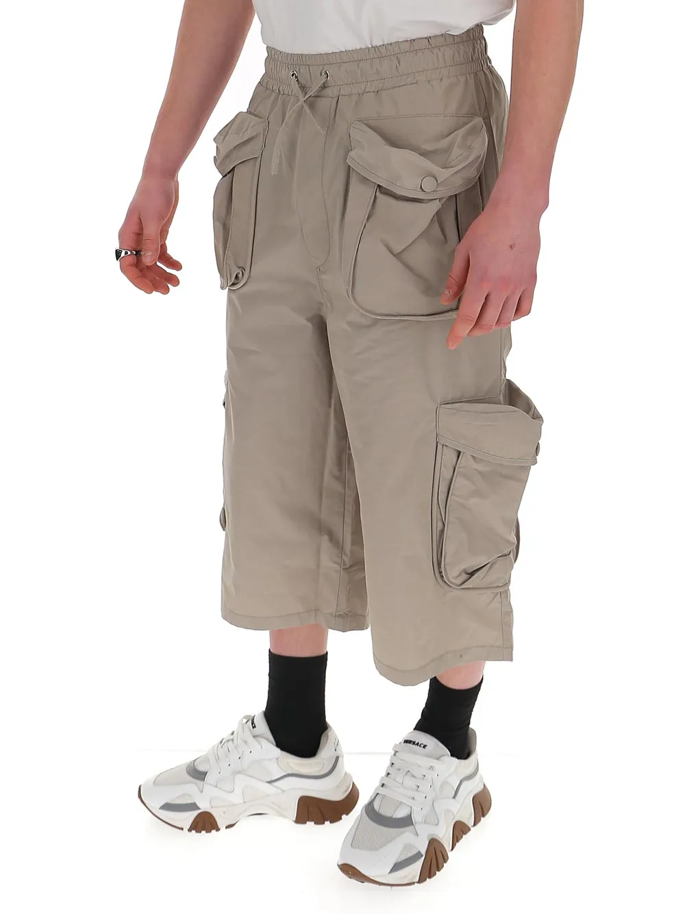 Sunnei Drawstring Cargo Shorts