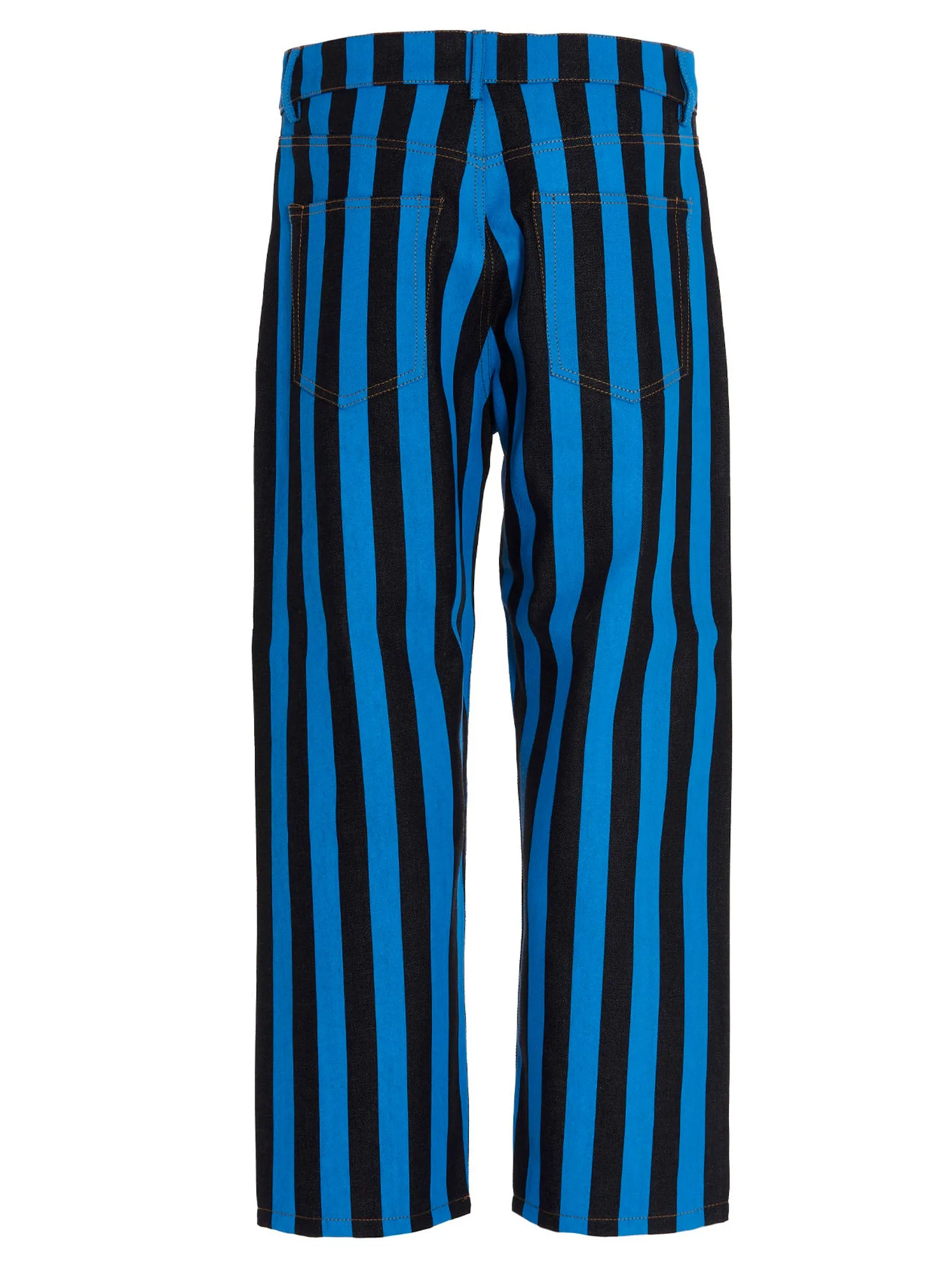 Sunnei Striped Pattern Straight-Leg Jeans