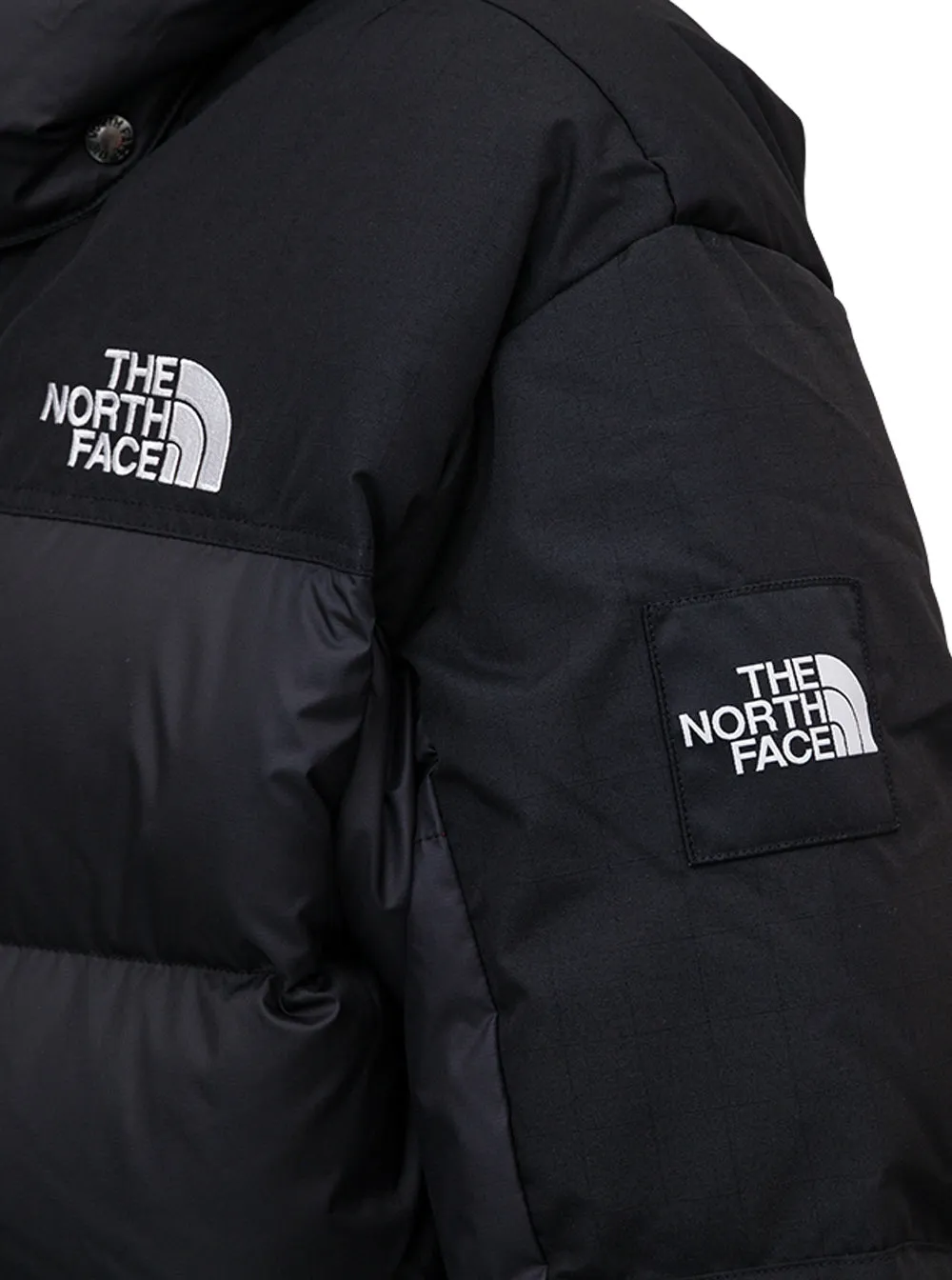 The North Face Logo Print Padded Jacket