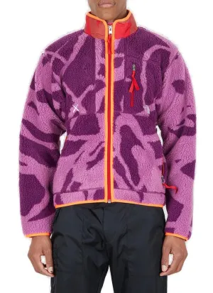 The North Face X Kaws Freeride Fleece Zip-Up Jacket