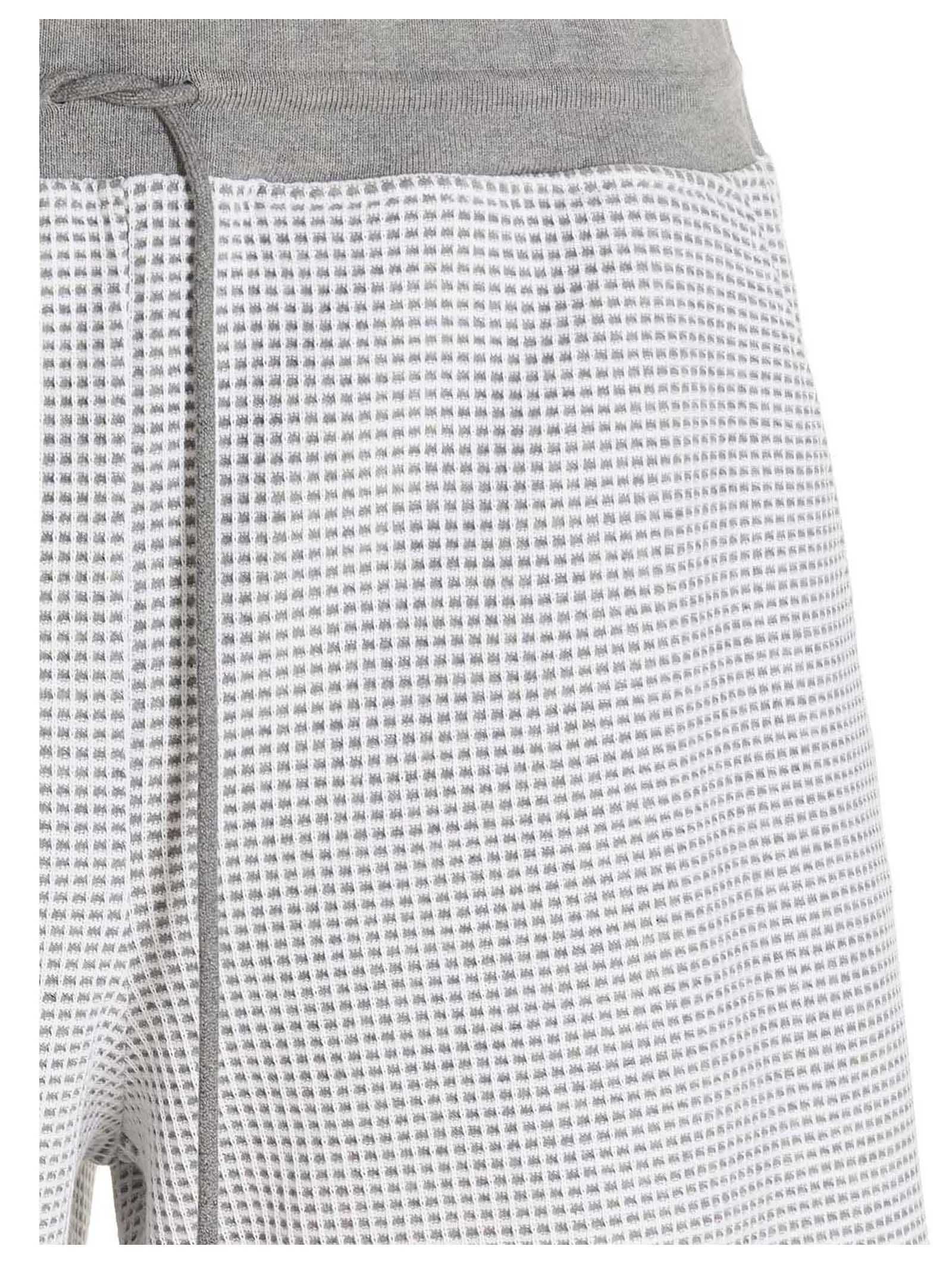 Thom Browne Logo Patch Drawstring Shorts