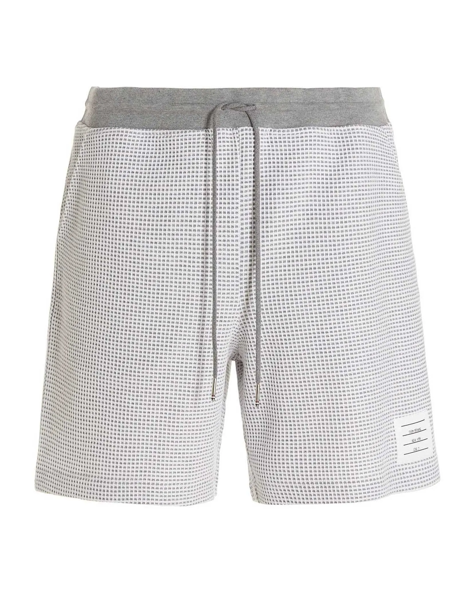 Thom Browne Logo Patch Drawstring Shorts
