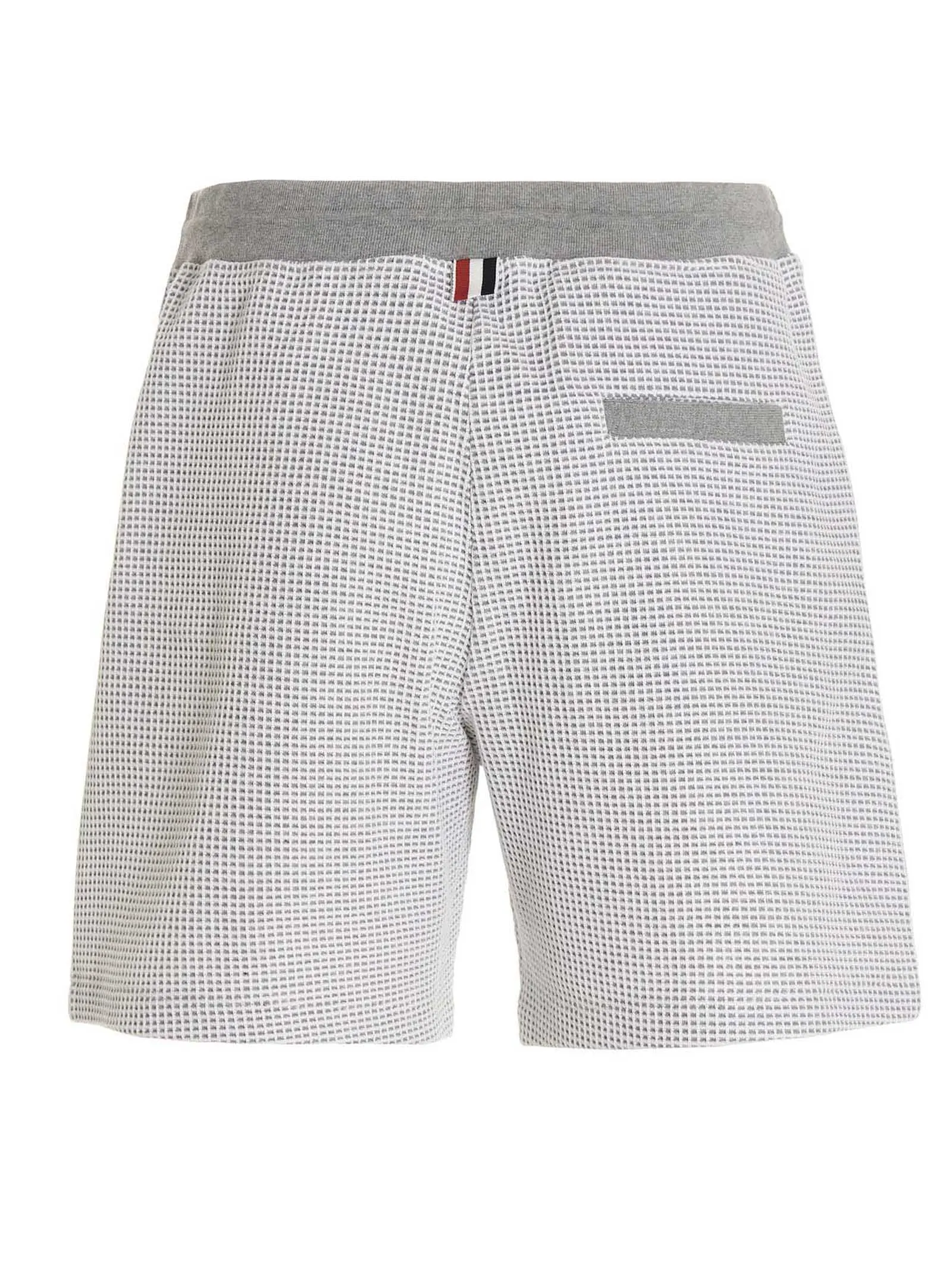 Thom Browne Logo Patch Drawstring Shorts