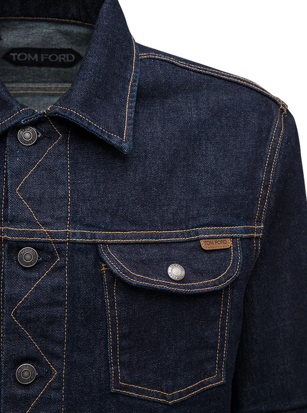 Tom Ford Buttoned Denim Jacket