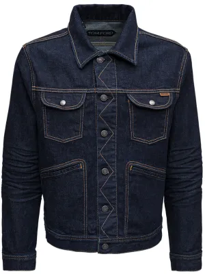 Tom Ford Buttoned Denim Jacket