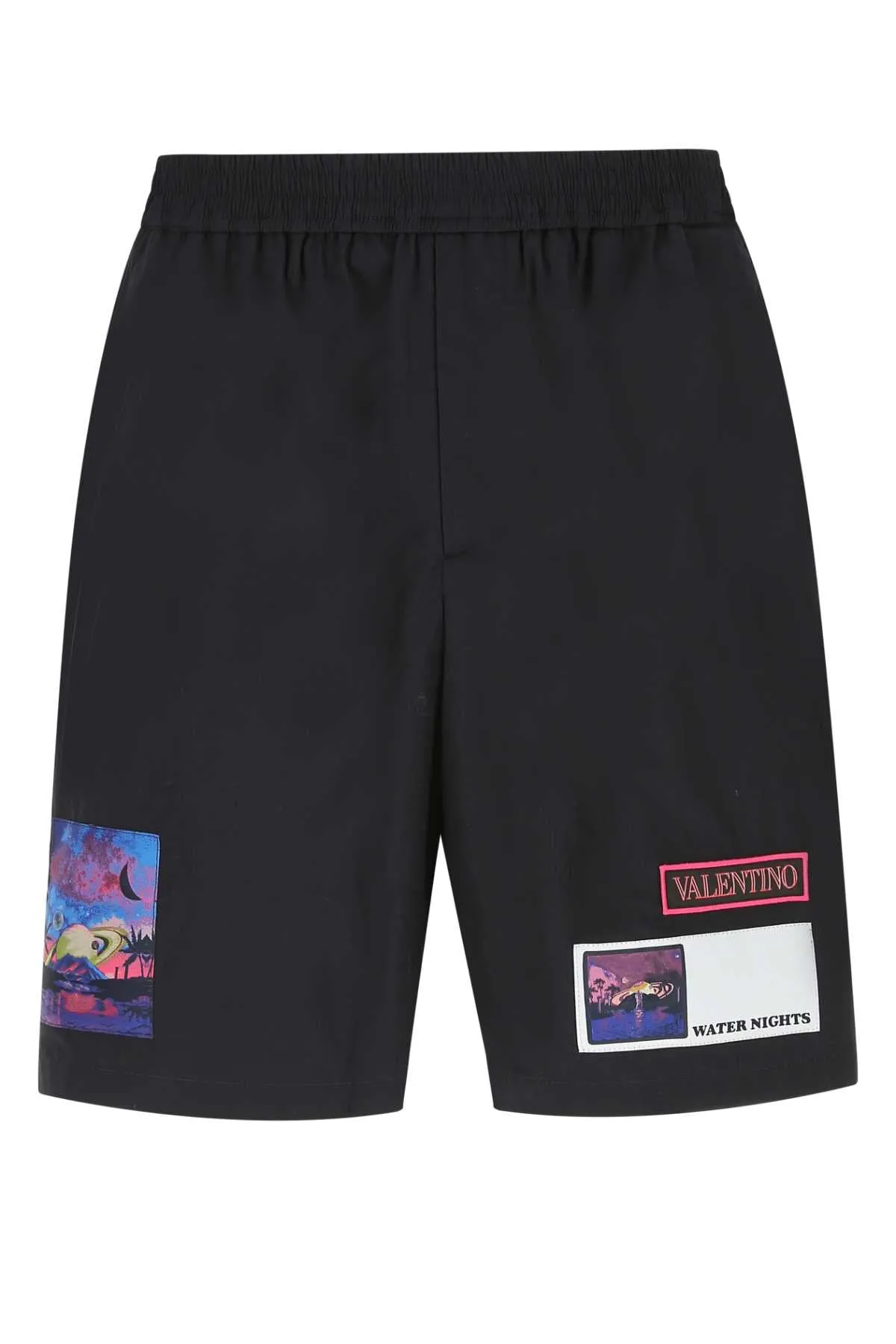 Valentino Logo Detailed Bermuda Shorts