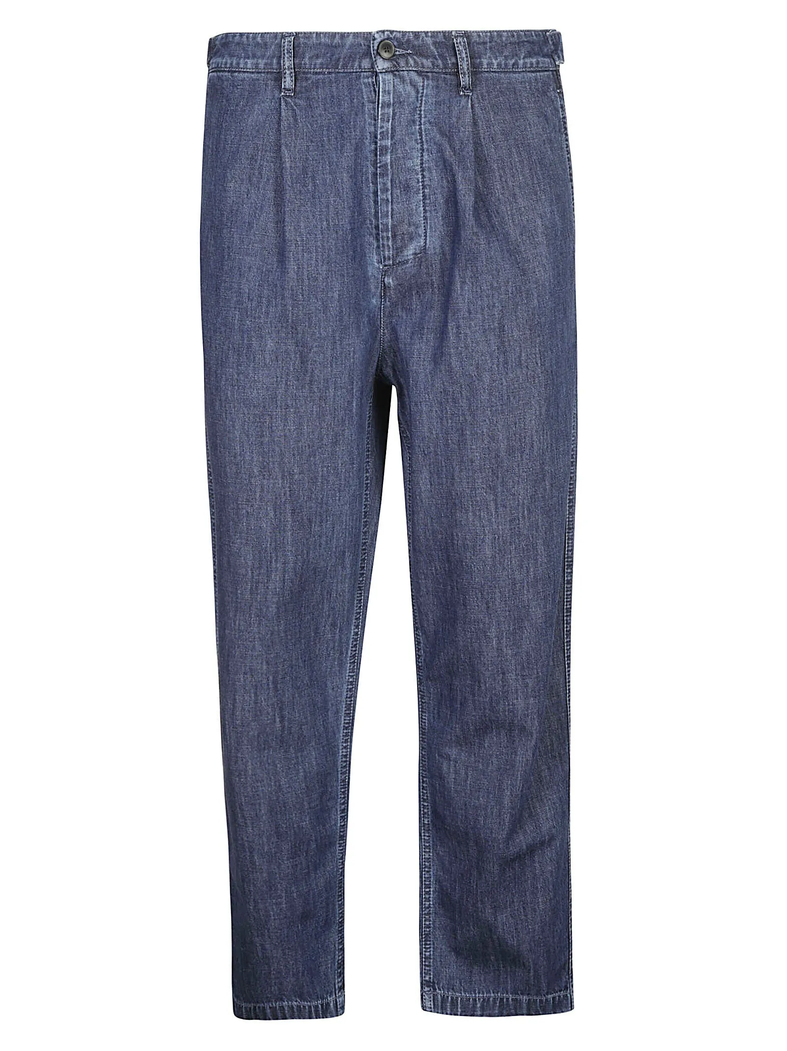 Valentino Mid Rise Straight Leg Jeans