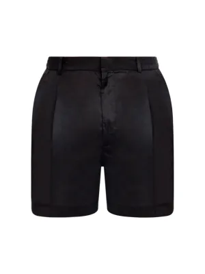 Valentino Pressed-Crease Elasticated Waist Tailored Shorts
