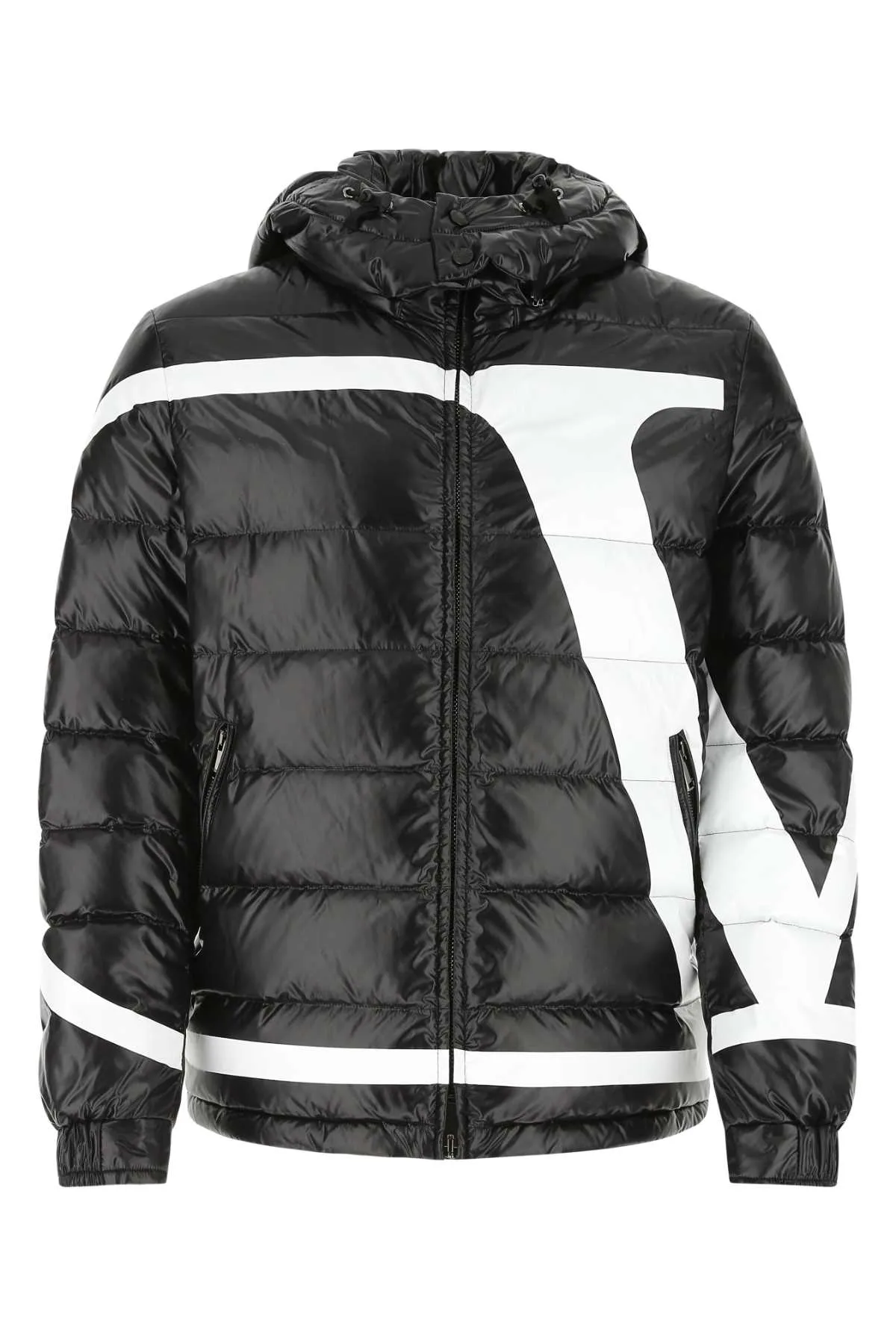 Valentino VLogo Hooded Puffer Jacket