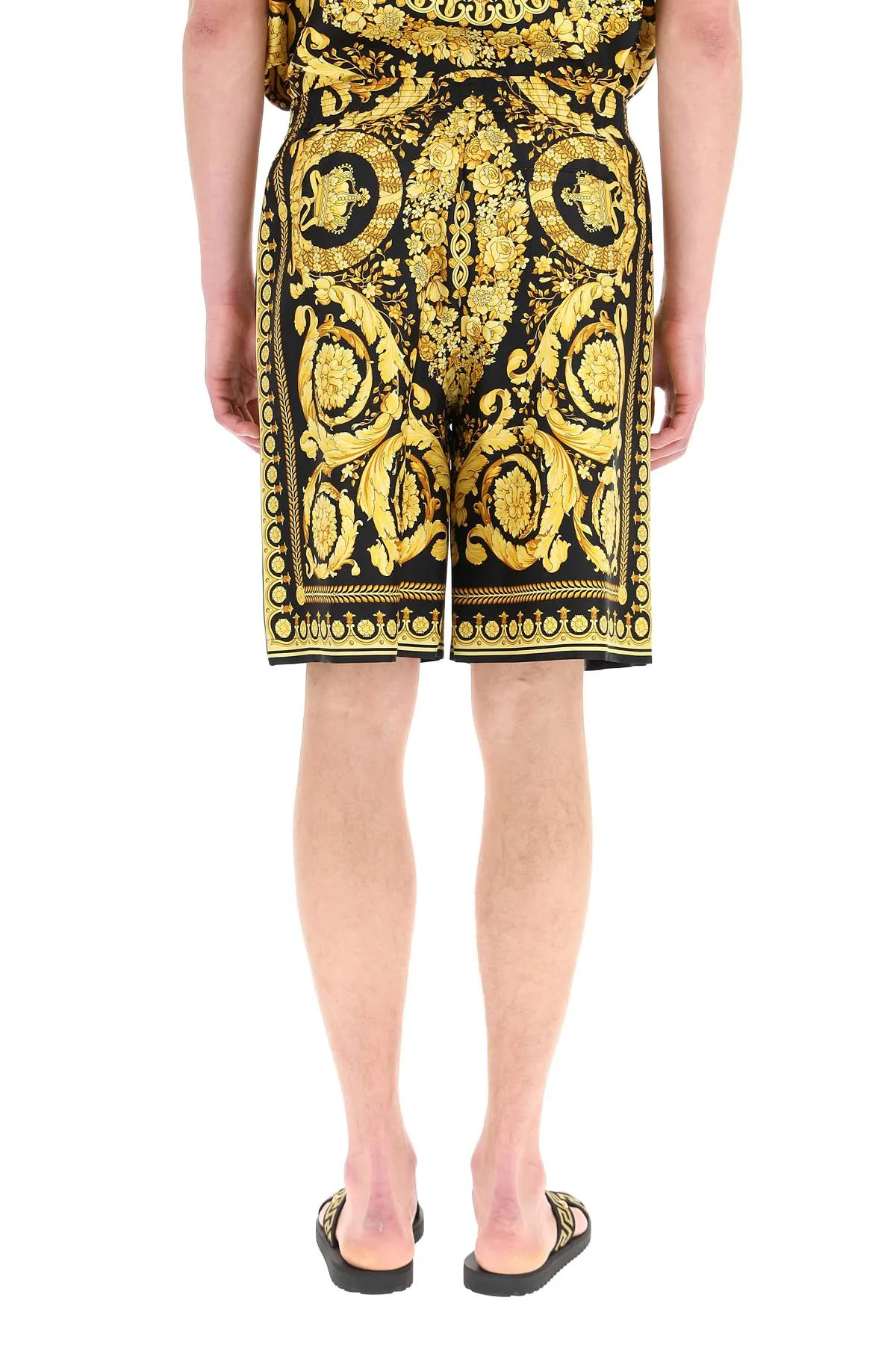 Versace Barocco Printed Bermuda Shorts