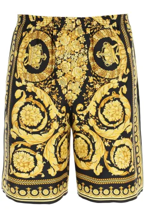 Versace Barocco Printed Bermuda Shorts