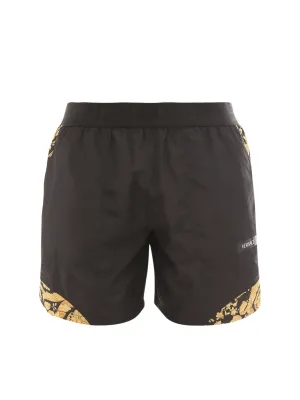 Versace Elasticated Waistband Baroque-Print Shorts