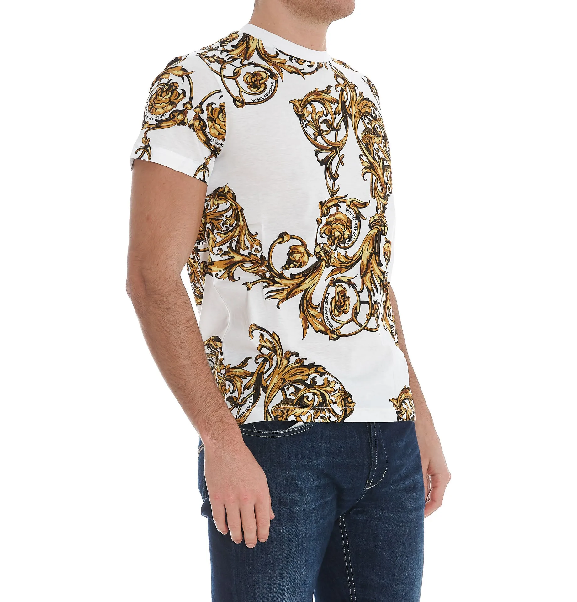 Versace Jeans Couture Baroque Print T-Shirt