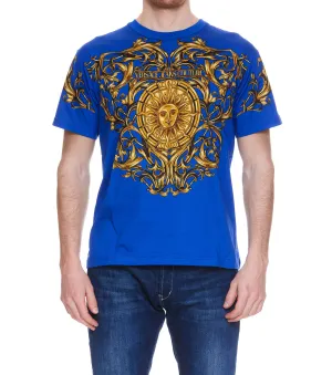 Versace Jeans Couture Garland Sun Crewneck T-Shirt