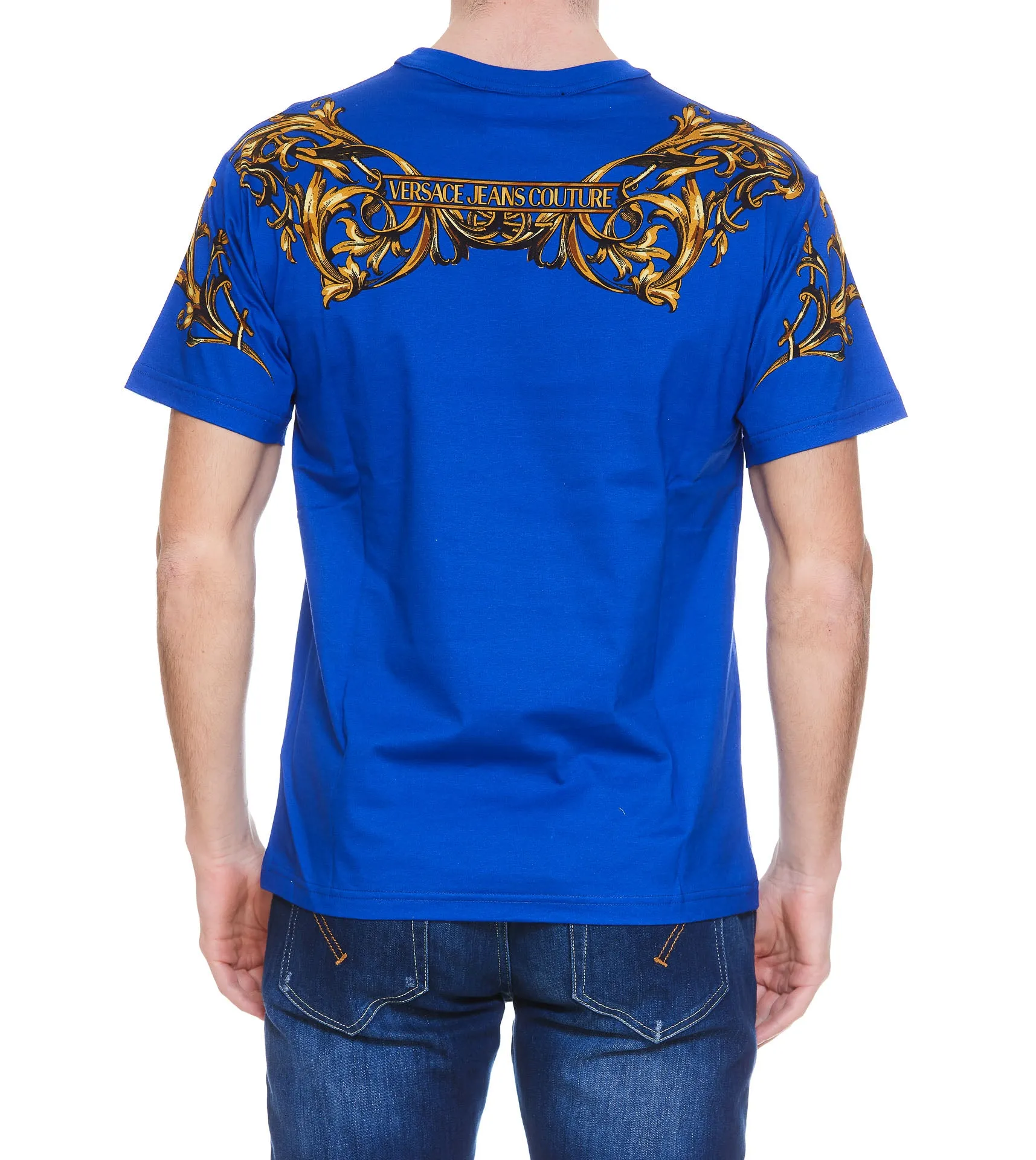Versace Jeans Couture Garland Sun Crewneck T-Shirt