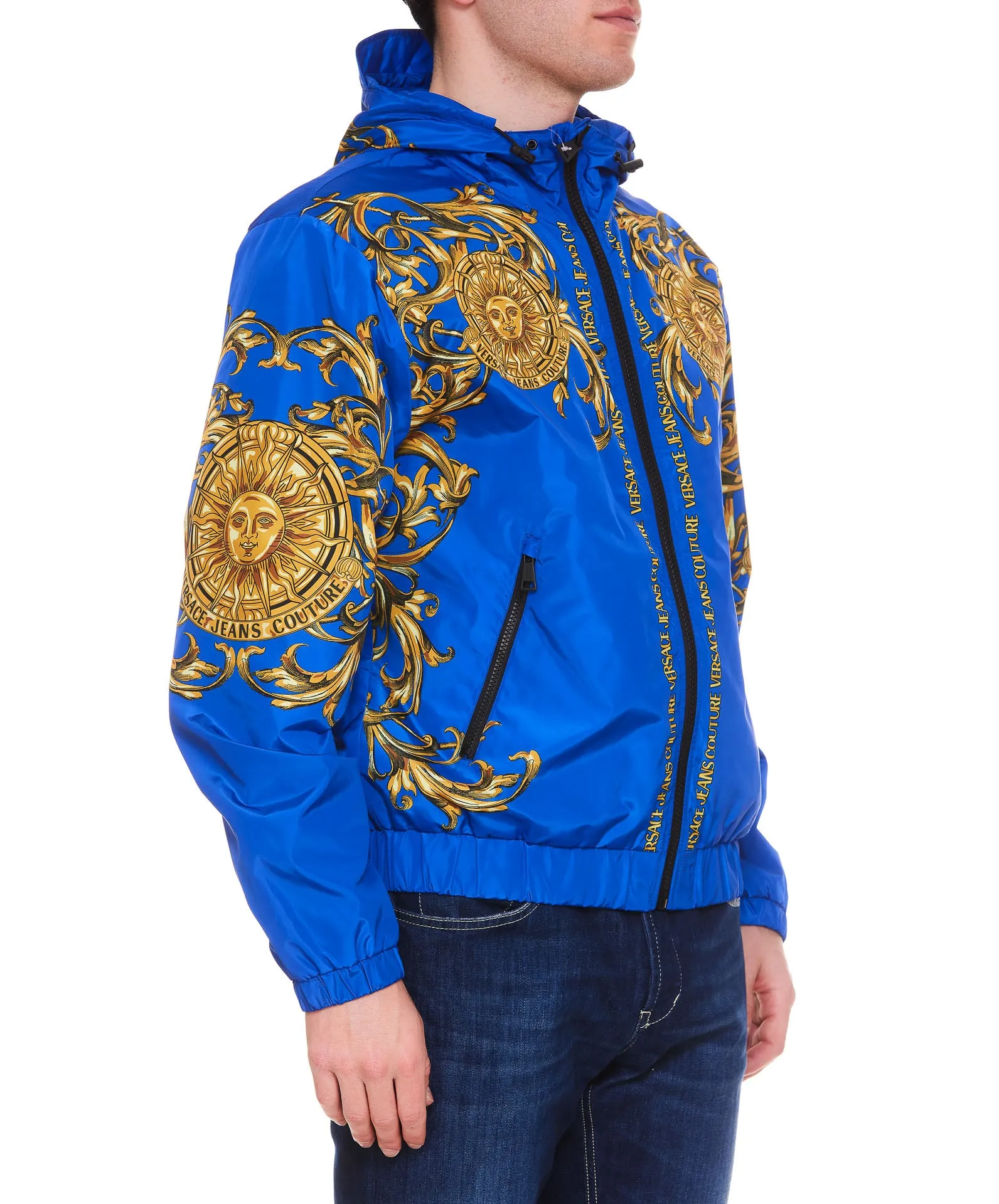 Versace Jeans Couture Garland Sun Zip-Up Windbreaker