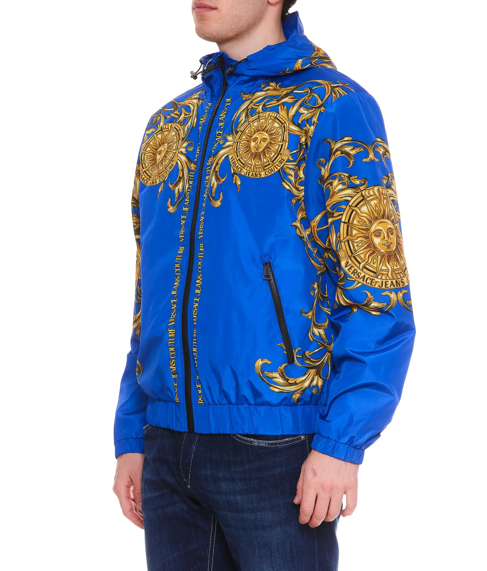 Versace Jeans Couture Garland Sun Zip-Up Windbreaker