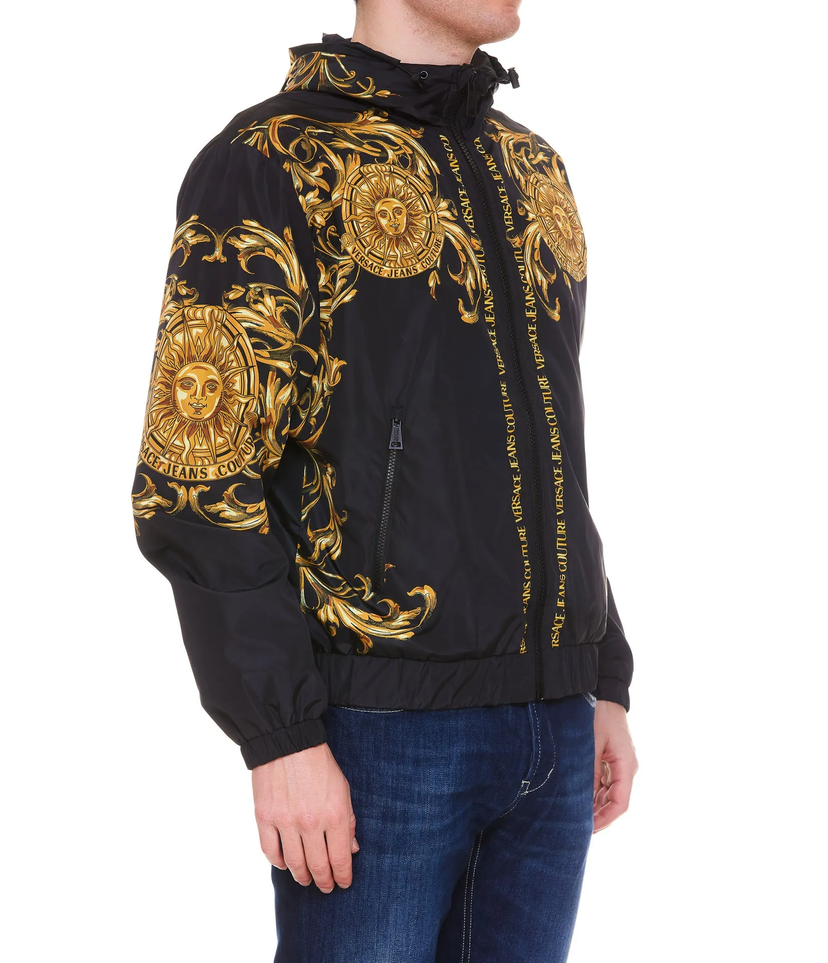 Versace Jeans Couture Garland Sun Zip-Up Windbreaker