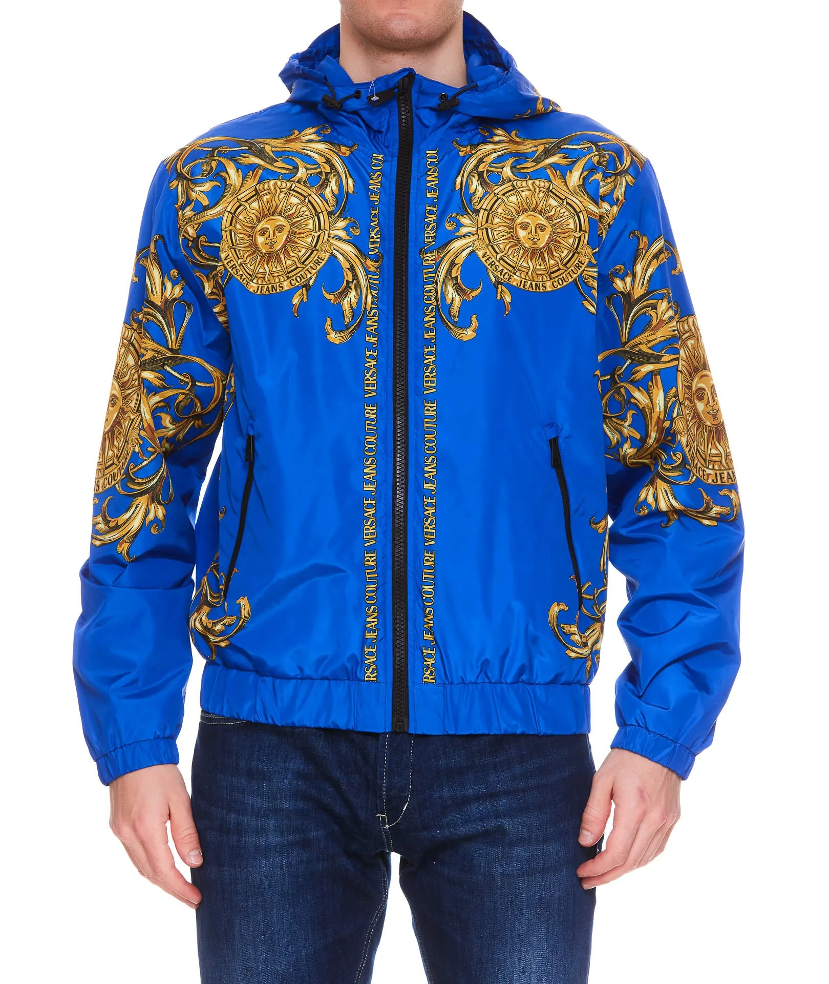 Versace Jeans Couture Garland Sun Zip-Up Windbreaker