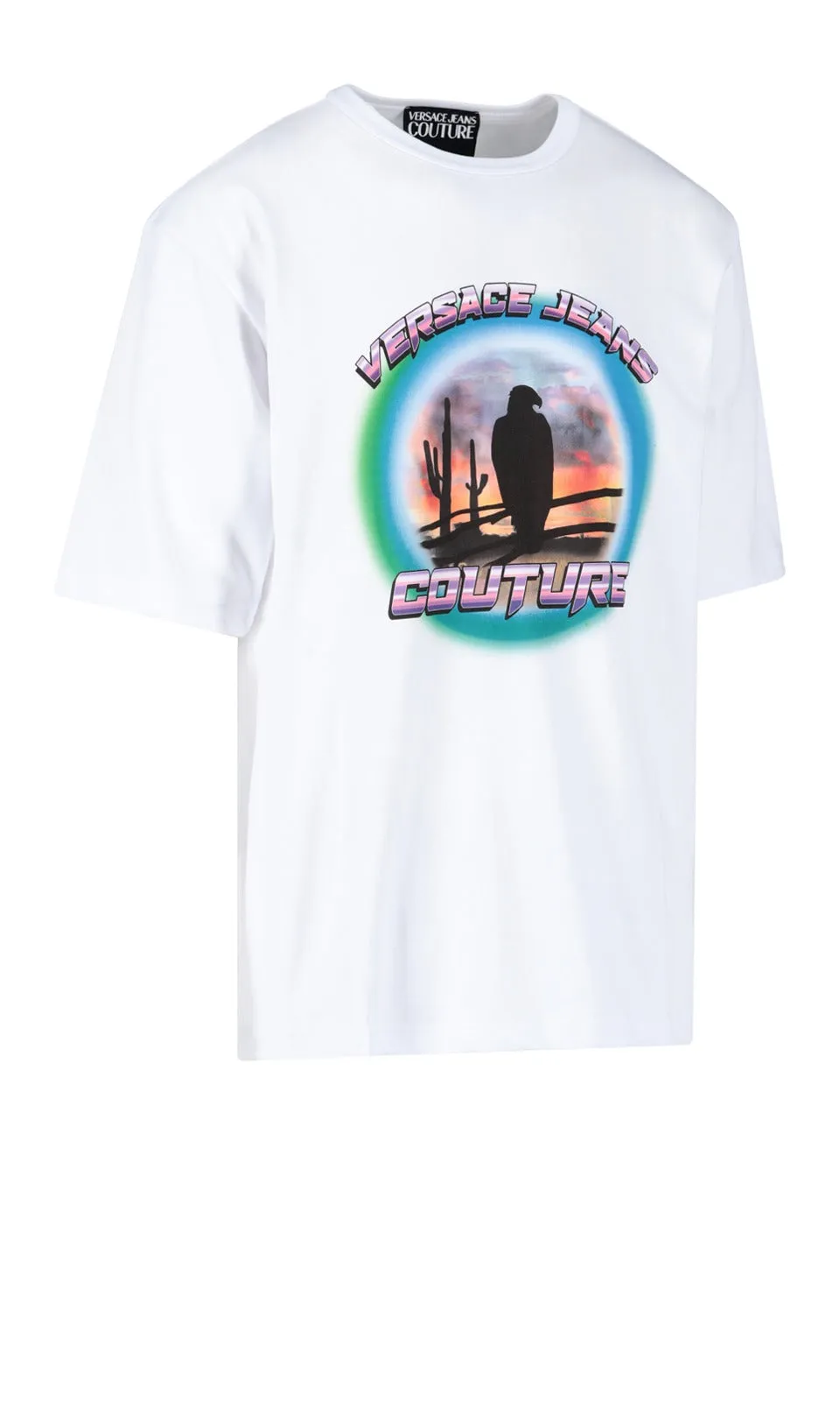 Versace Jeans Couture Graphic-Printed Crewneck T-Shirt