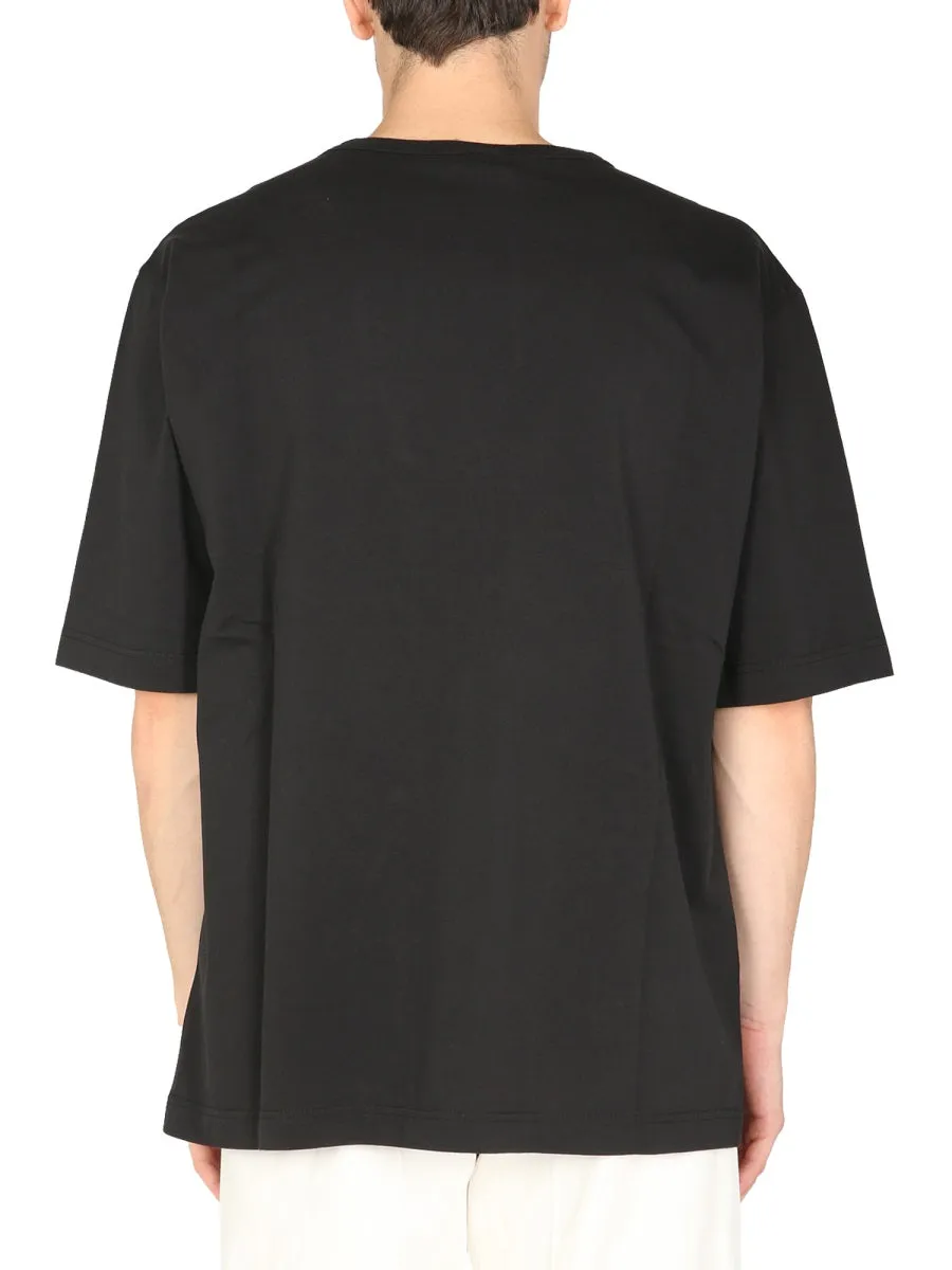 Versace Jeans Couture Graphic Printed Crewneck T-Shirt
