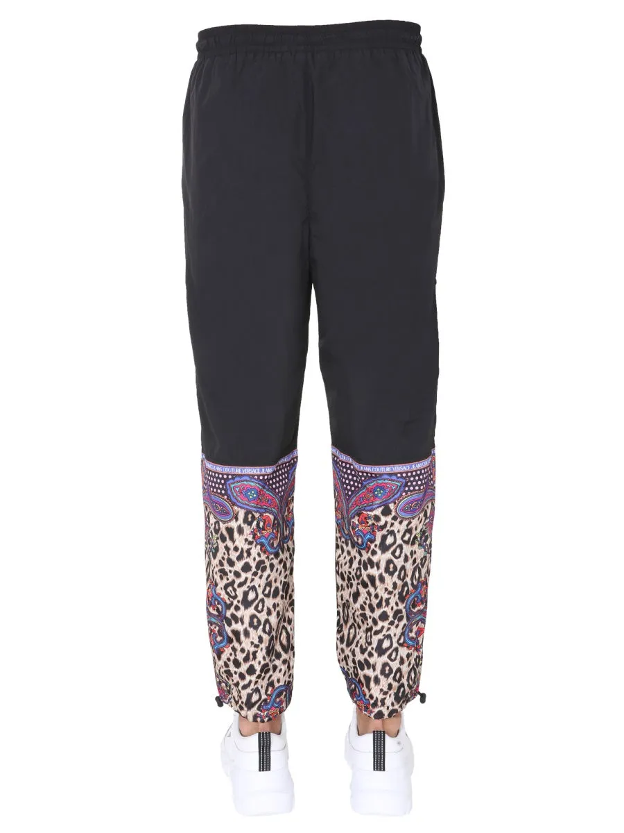 Versace Jeans Couture Graphic Printed Jogging Pants