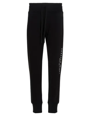 Versace Jeans Couture Logo Print Drawstring Pants