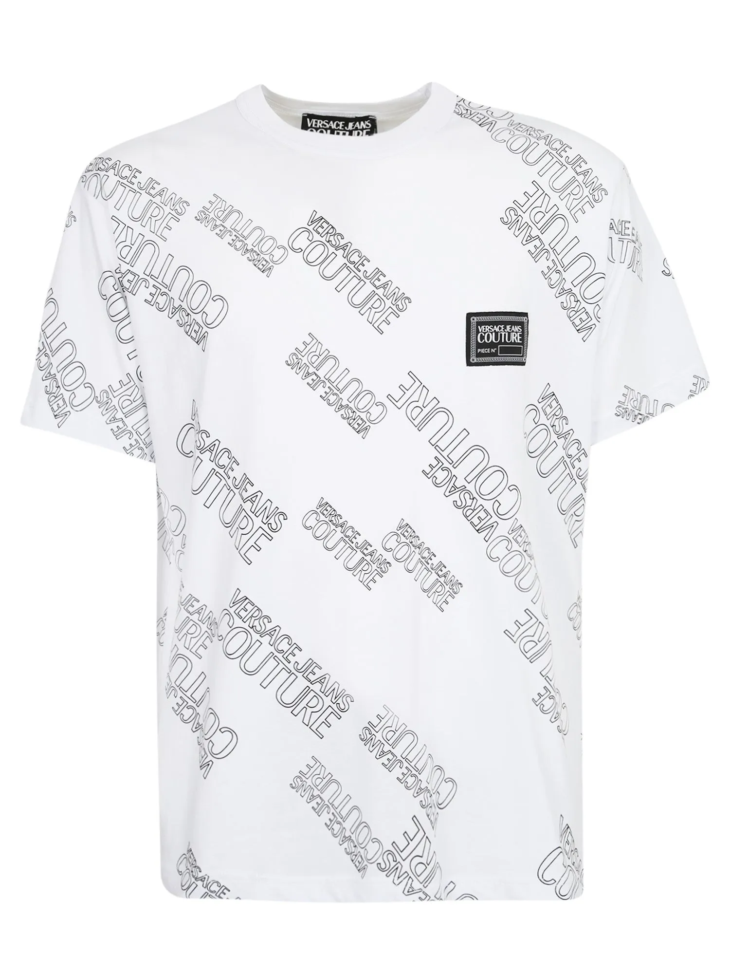 Versace Jeans Couture Logo Printed Crewneck T-Shirt
