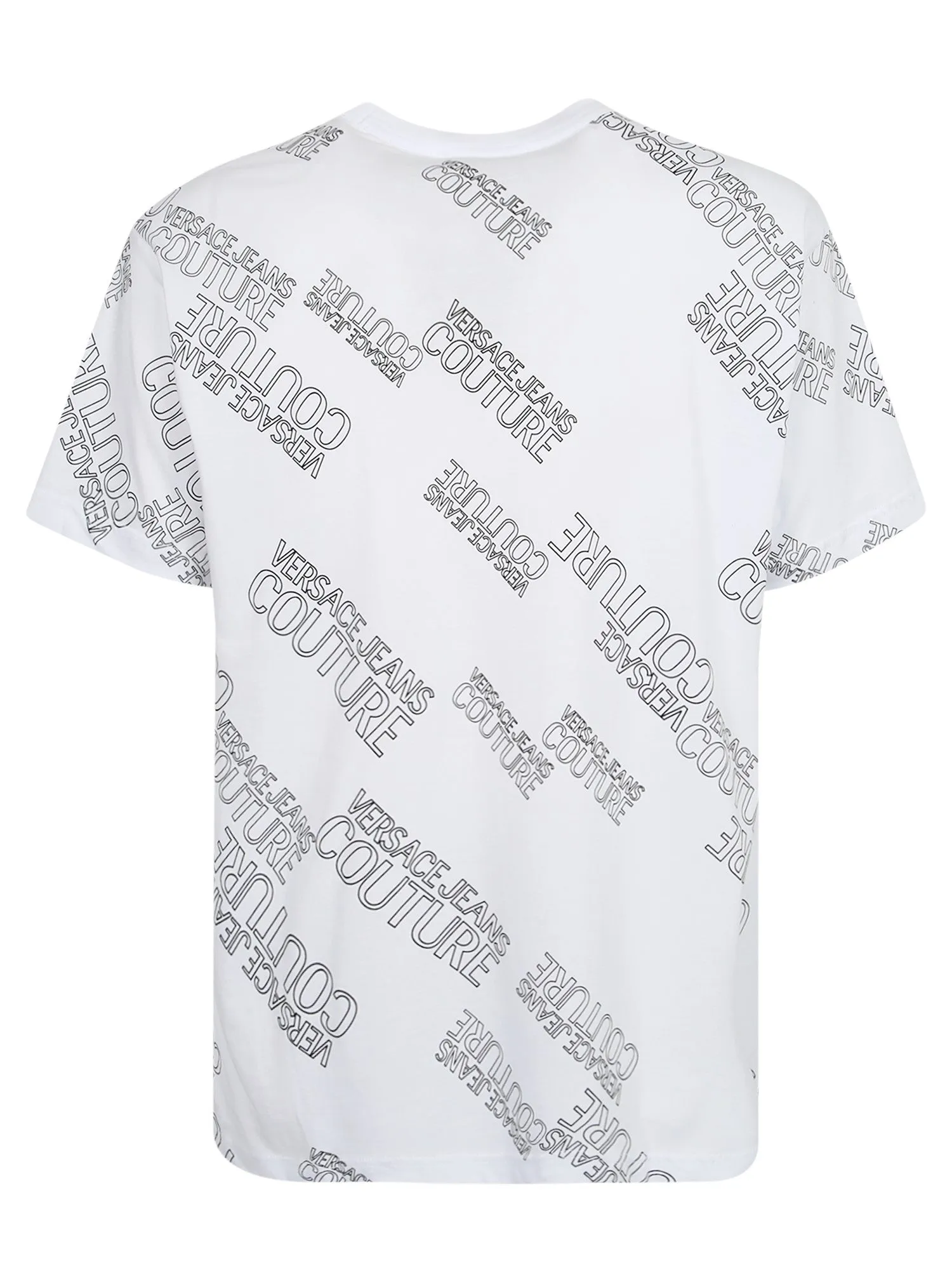 Versace Jeans Couture Logo Printed Crewneck T-Shirt