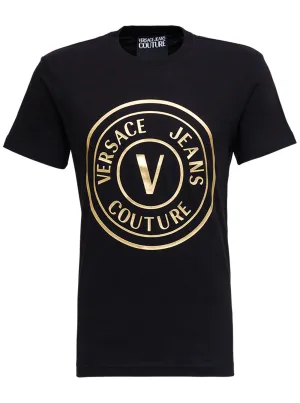 Versace Jeans Couture Printed Crewneck T-Shirt