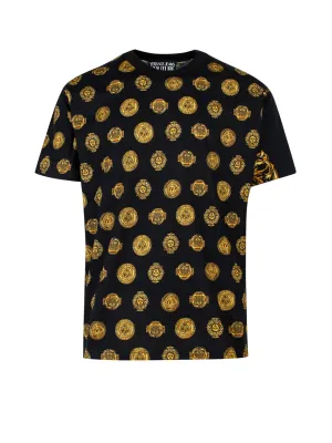 Versace Jeans Couture Sun Garland Print Crewneck T-Shirt