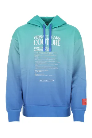 Versace Jeans Couture Tie-Dye Drawstring Hoodie