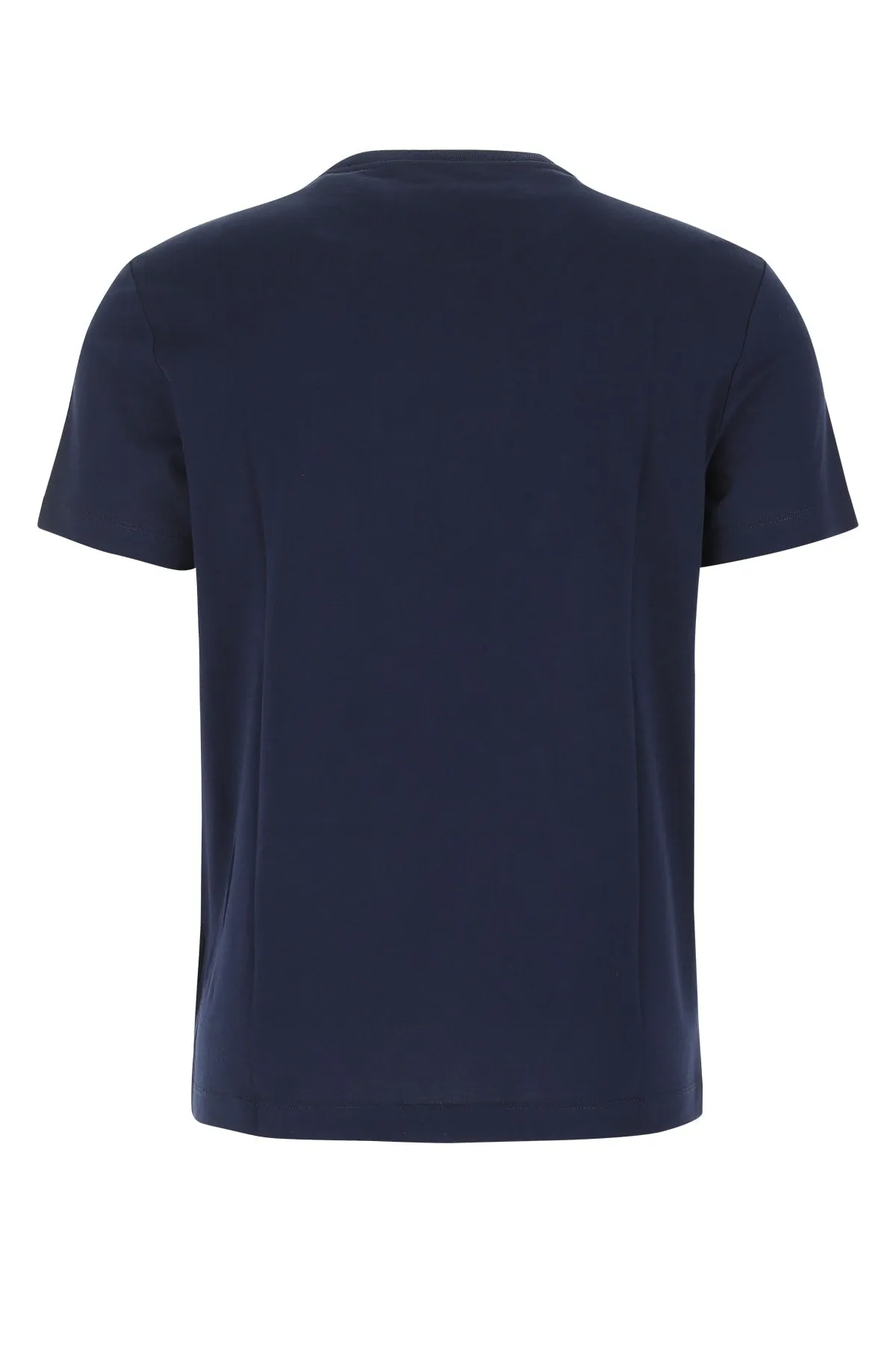 Versace Logo Embroidered Crewneck T-Shirt