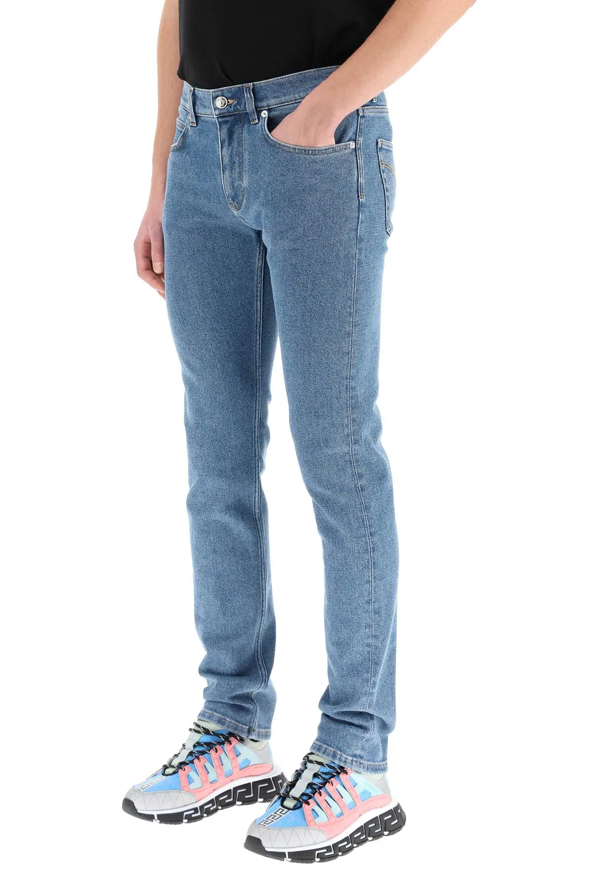 Versace Slim Fit Denim Jeans