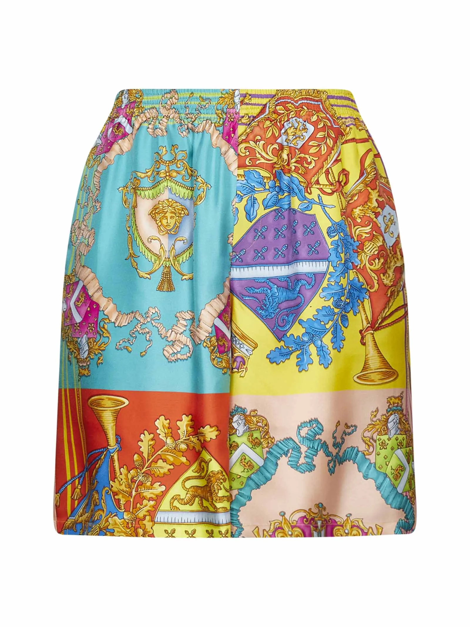 Versace T Royal Rebellion Print Knee-Length Shorts