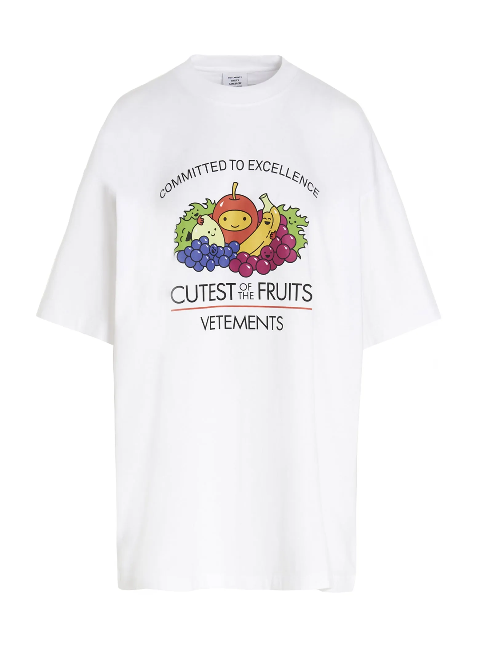 Vetements Graphic Printed Crewneck T-Shirt