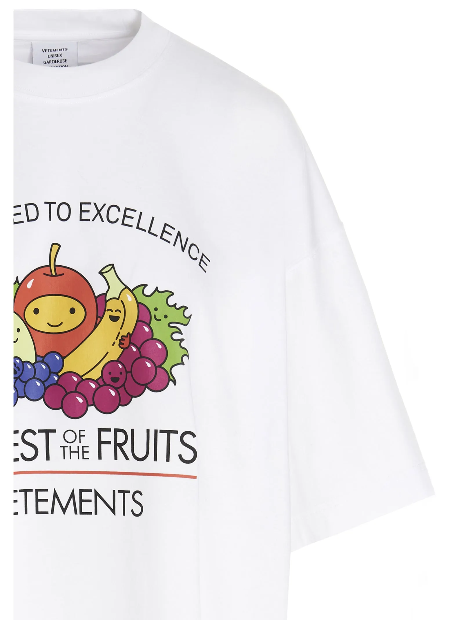Vetements Graphic Printed Crewneck T-Shirt