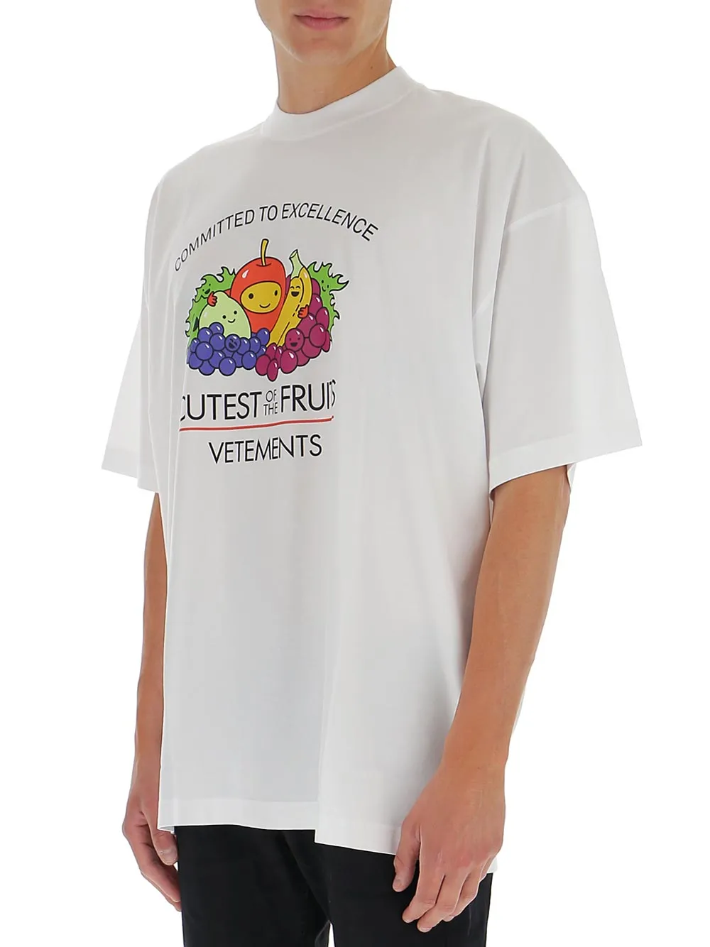 Vetements Graphic Printed Crewneck T-Shirt